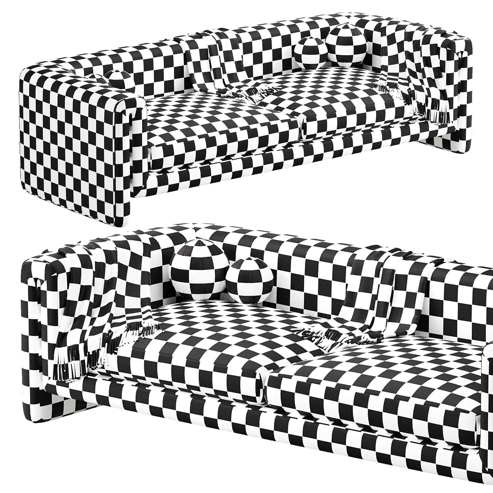 Judo Sofa 3D model_5