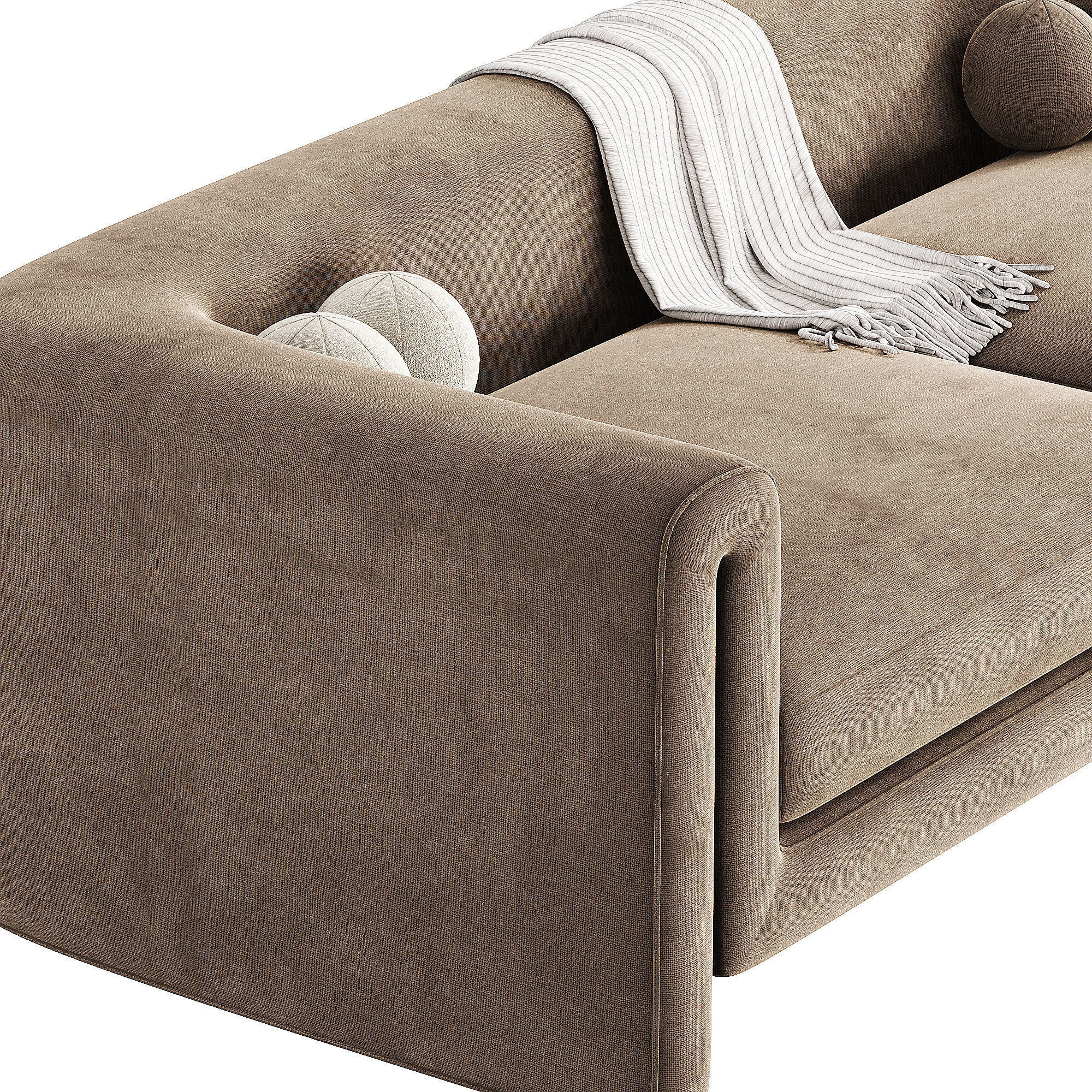 Judo Sofa 3D model_4