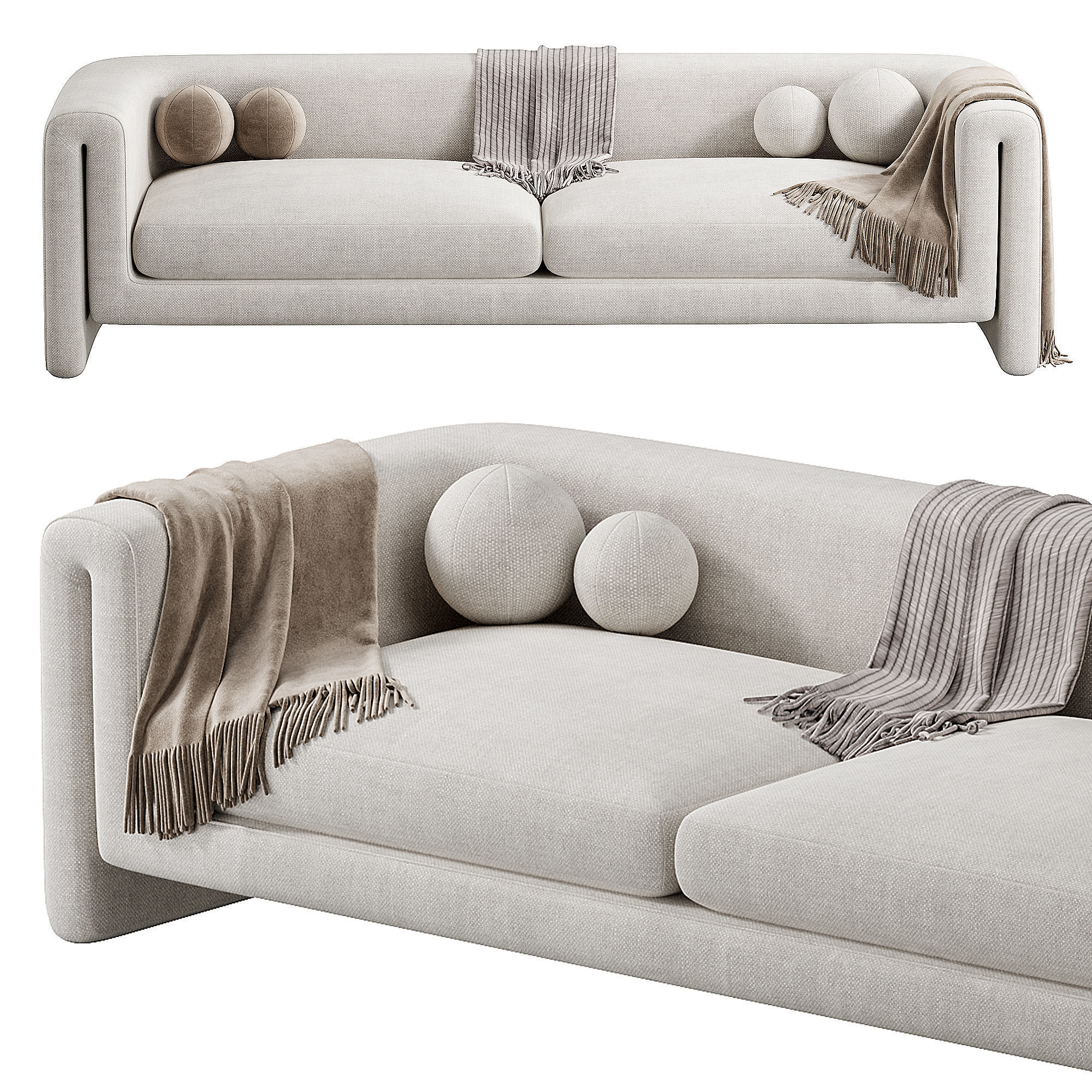 Judo Sofa 3D model_1