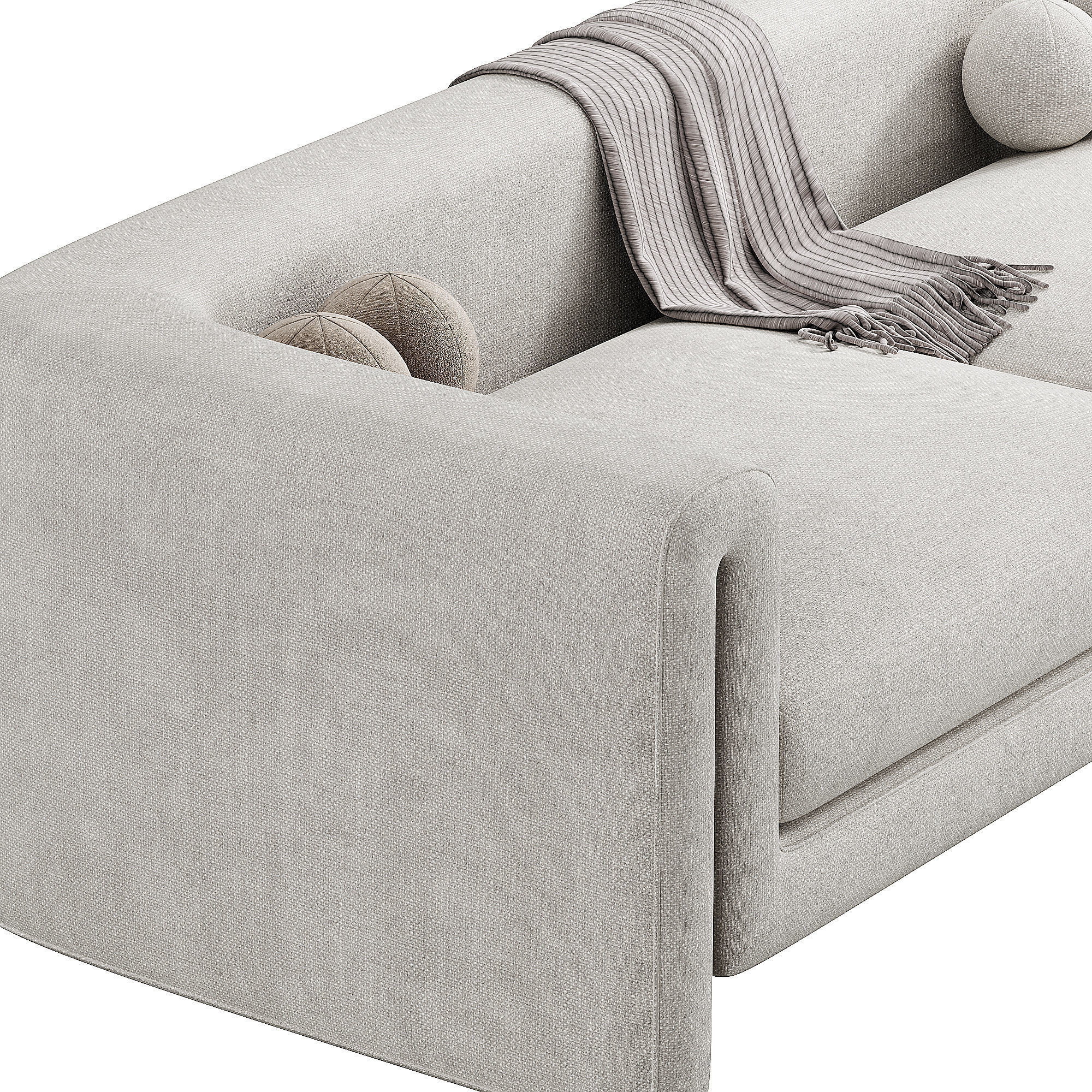 Judo Sofa 3D model_3