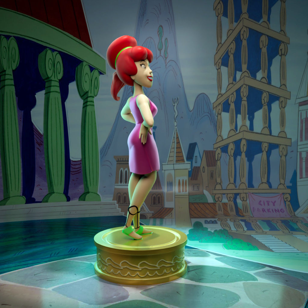 Laurie Holiday - The Roman Holiday 3D print model_2