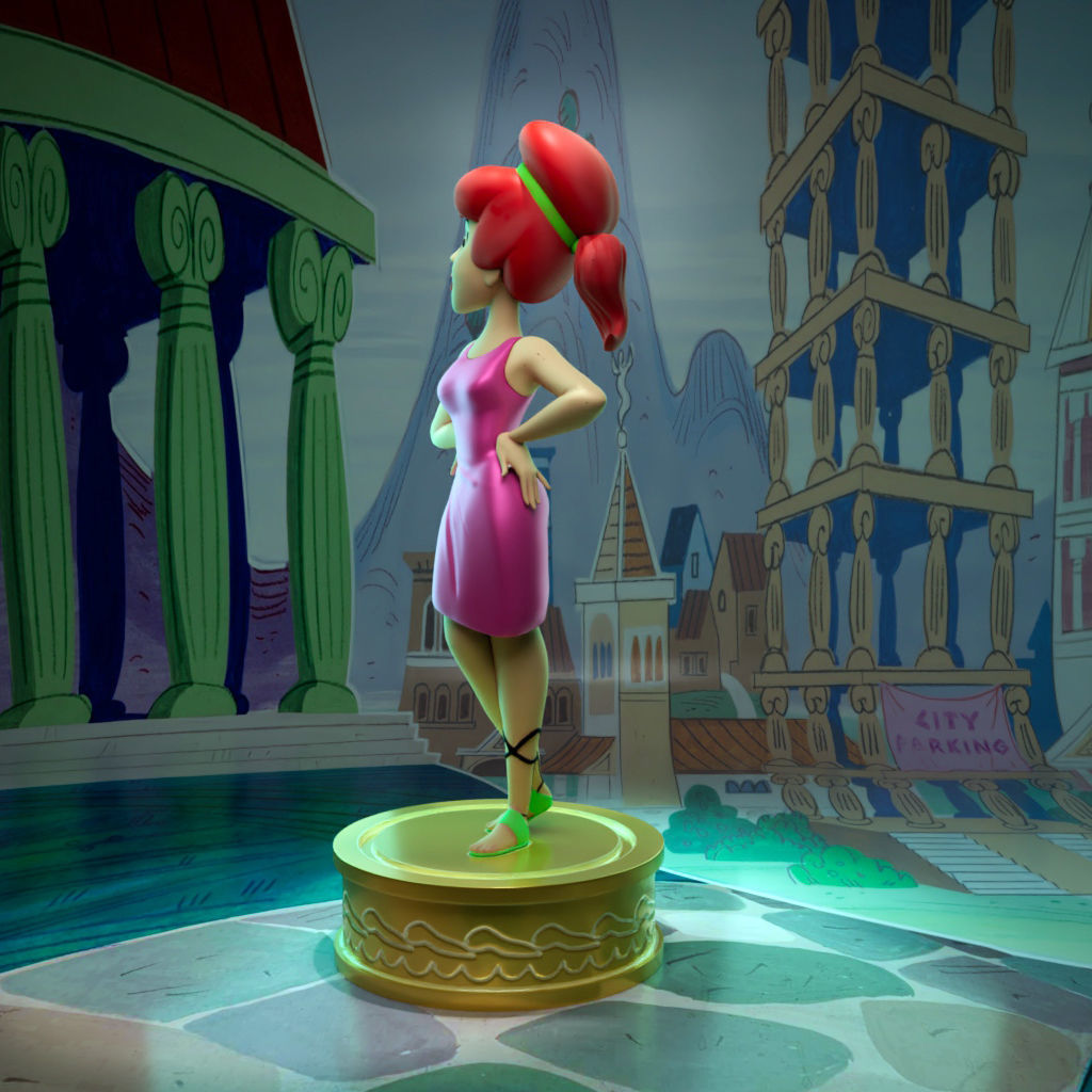 Laurie Holiday - The Roman Holiday 3D print model_1