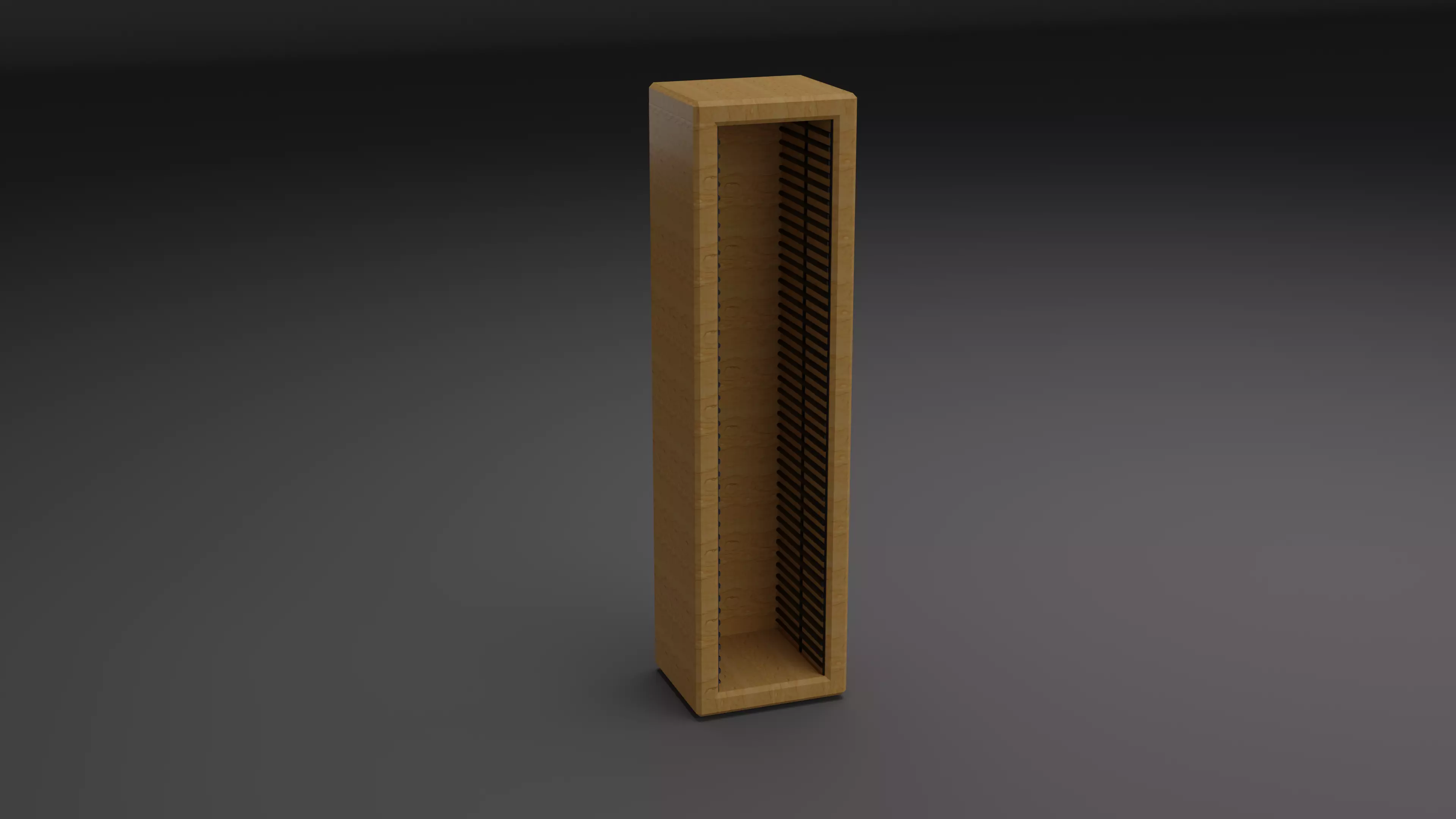 Kids Bedroom - CD Rack Free low-poly 3D model