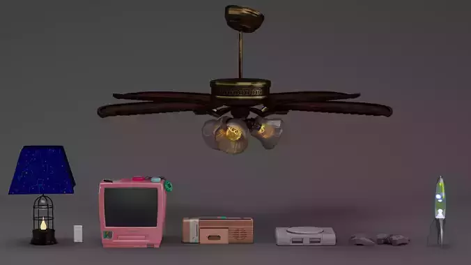 COMING SOON  - Kids Bedroom Kit 002 - Electronics