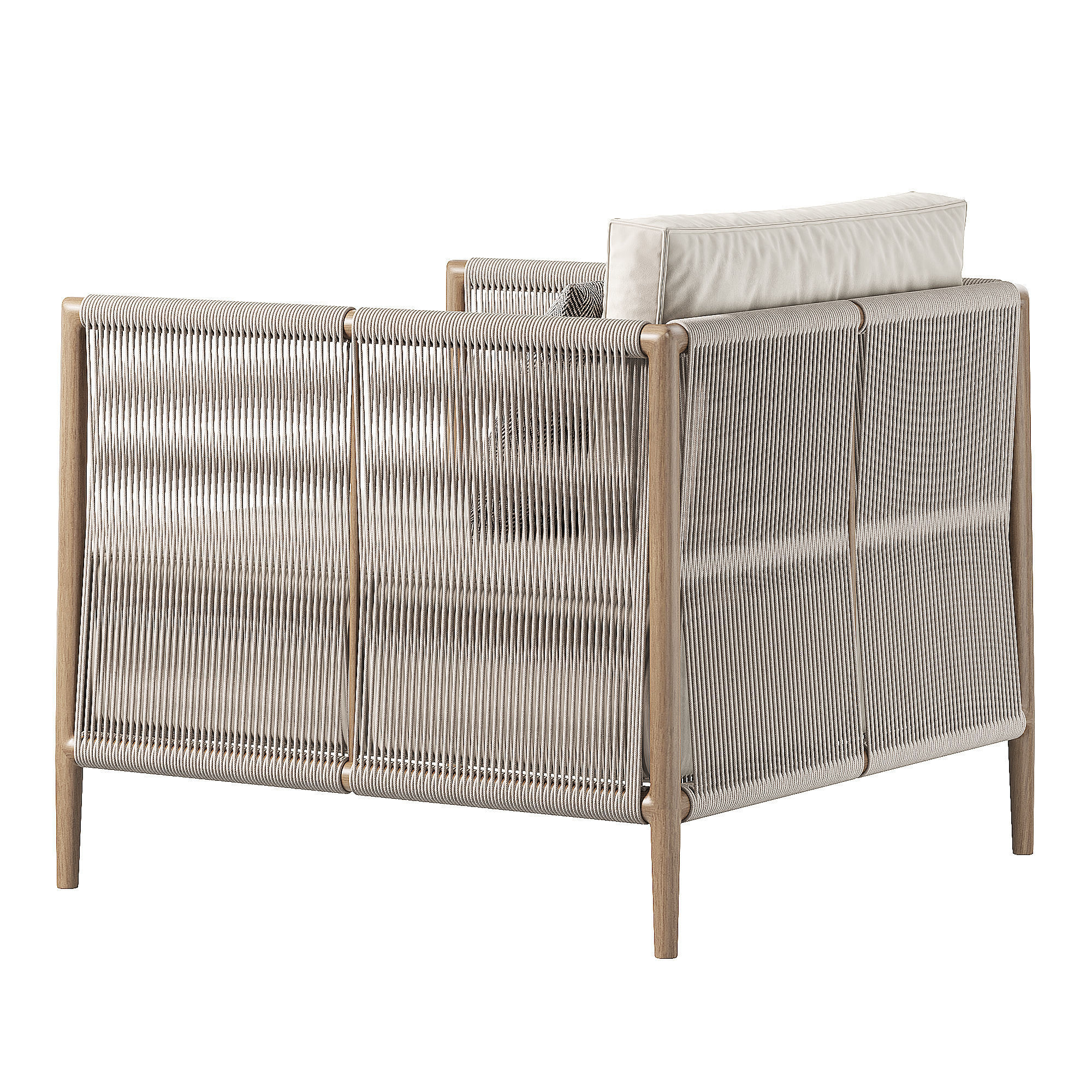 Maldives Lounge Chair 3D model_2