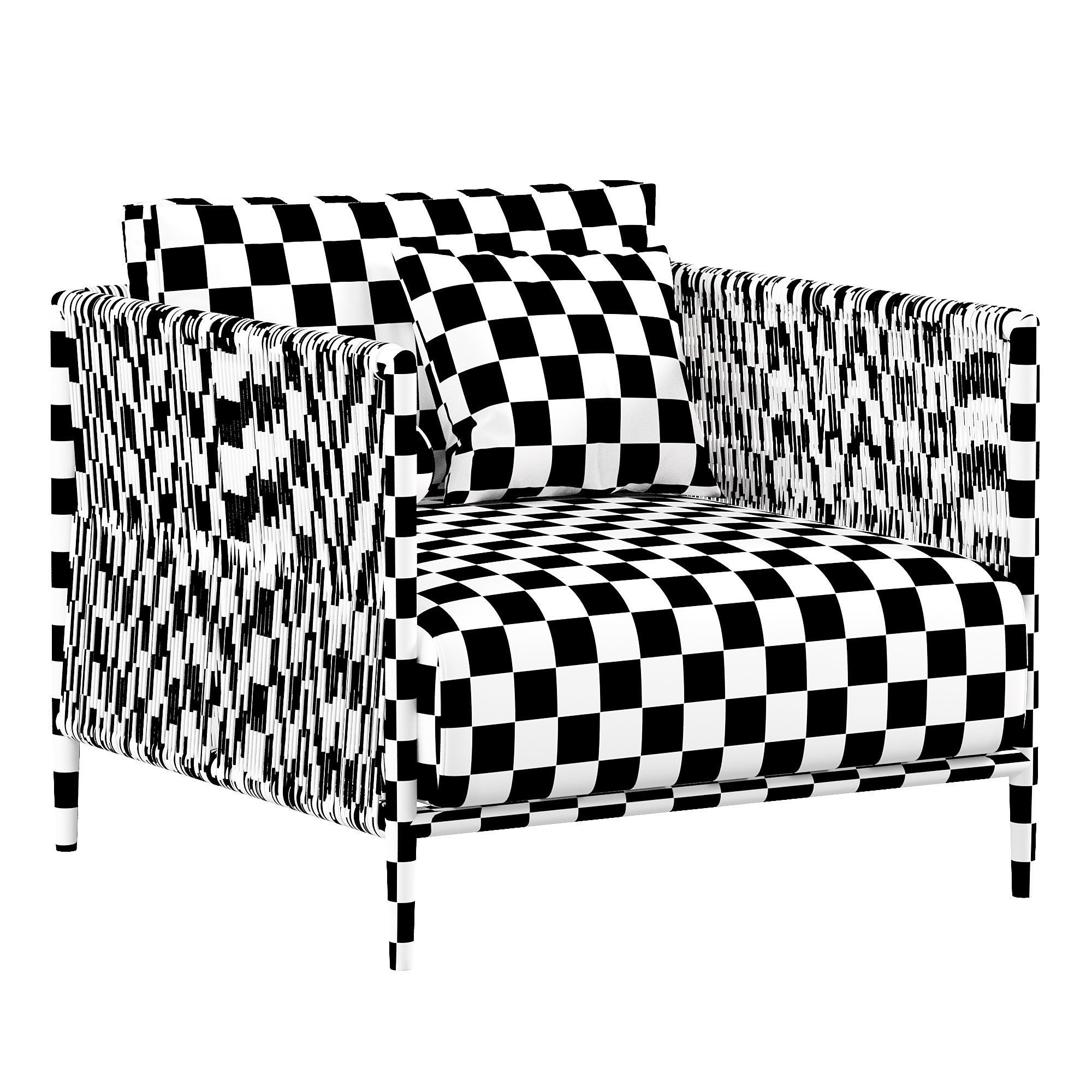 Maldives Lounge Chair 3D model_4