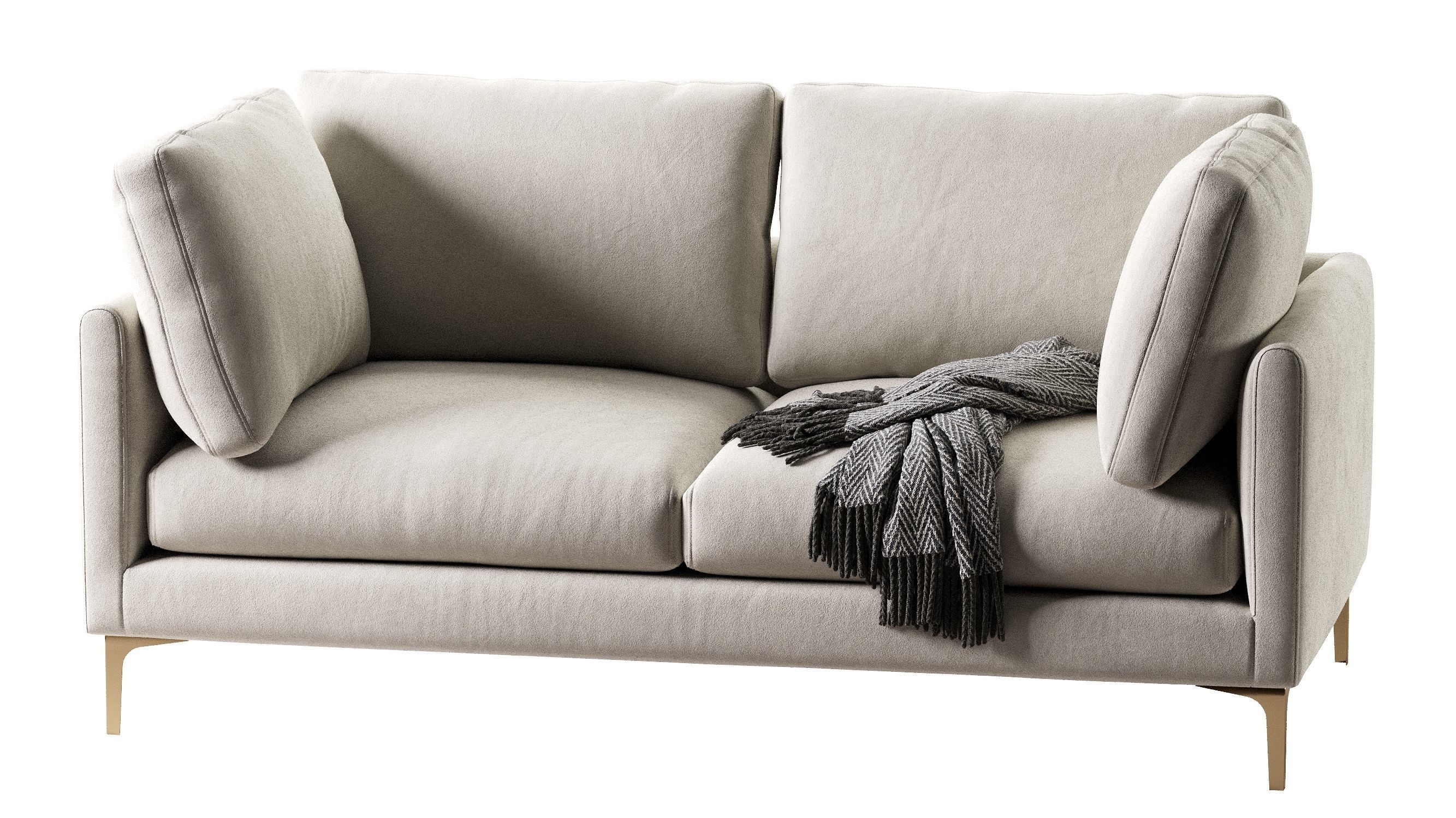 Adams 2 Seater Sofa 3D model_3