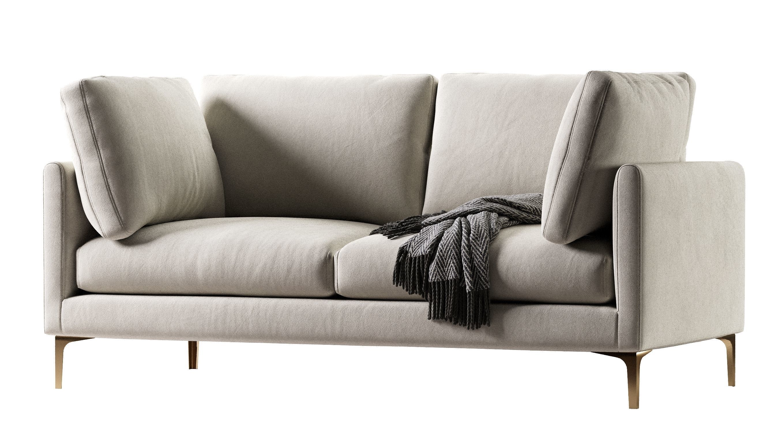 Adams 2 Seater Sofa 3D model_2