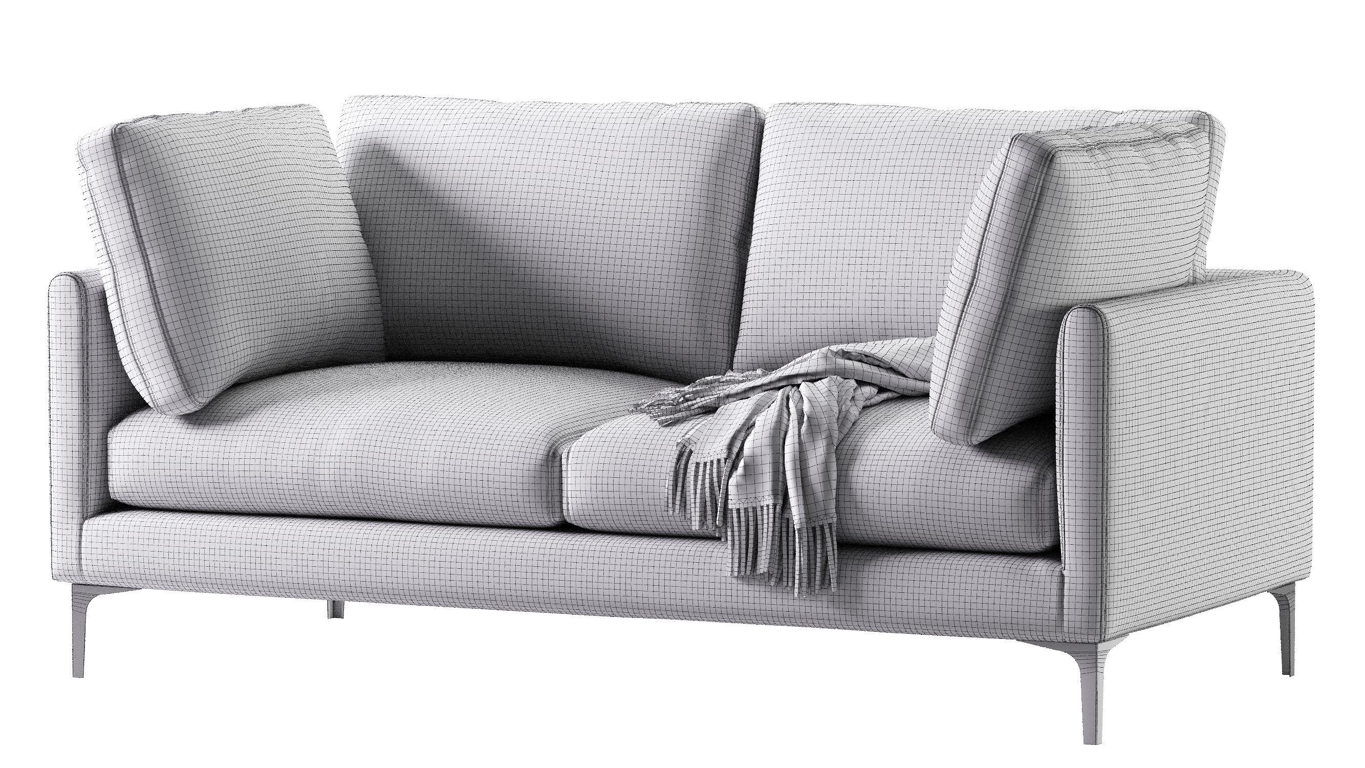 Adams 2 Seater Sofa 3D model_20
