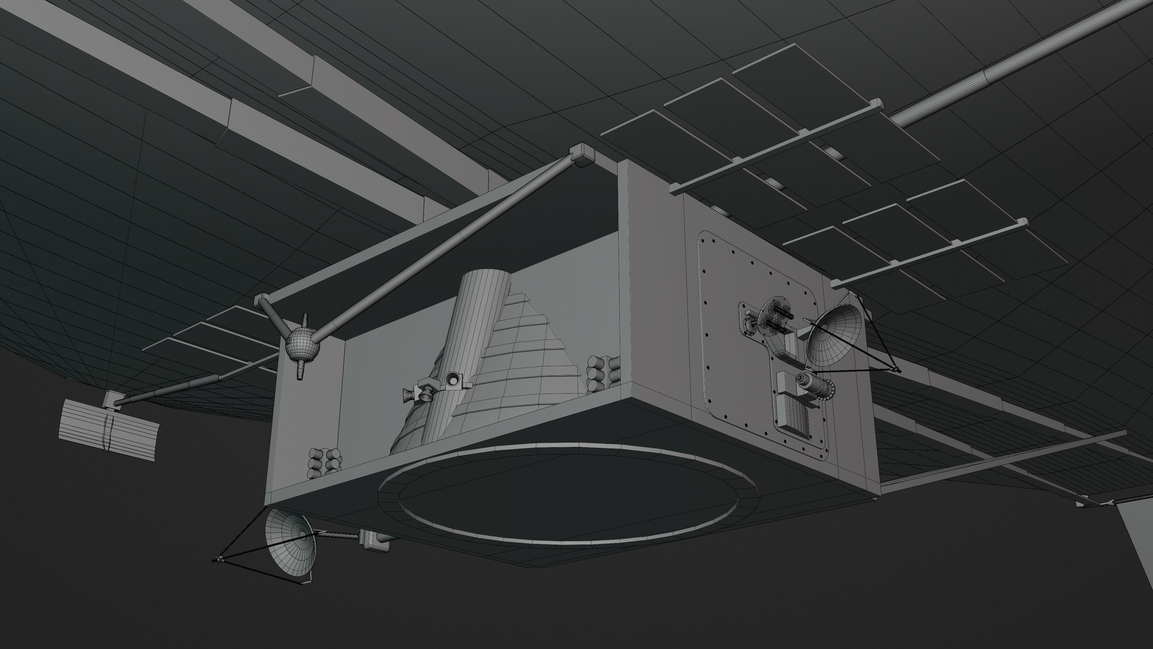 JWST Space Telescope 3D model_7