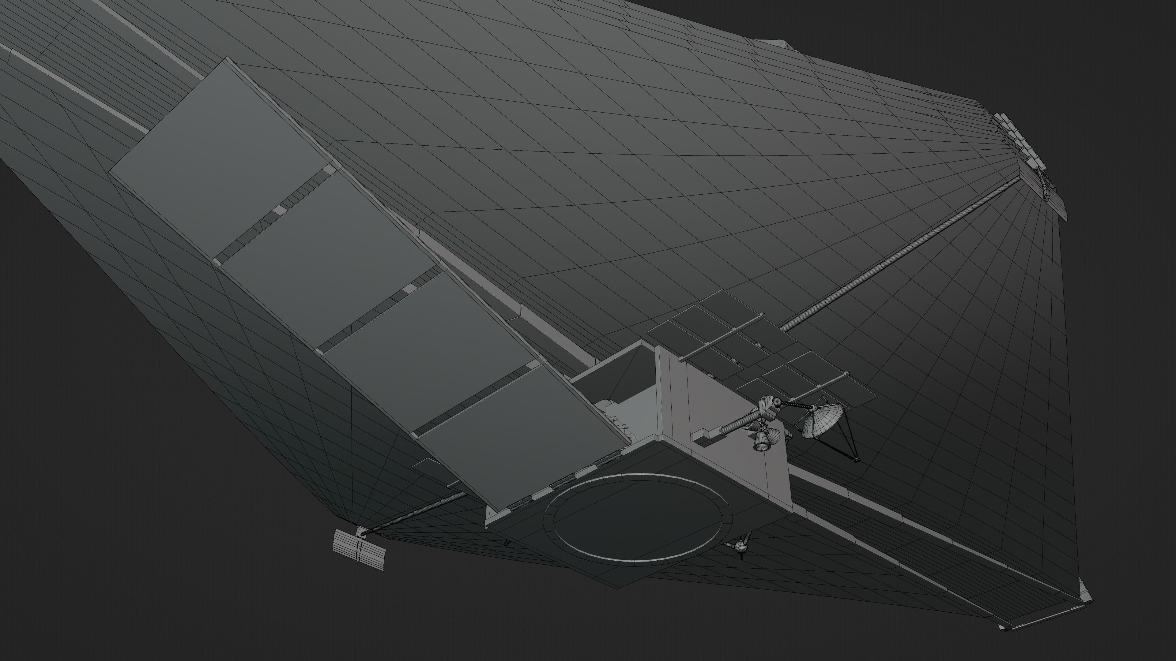JWST Space Telescope 3D model_6