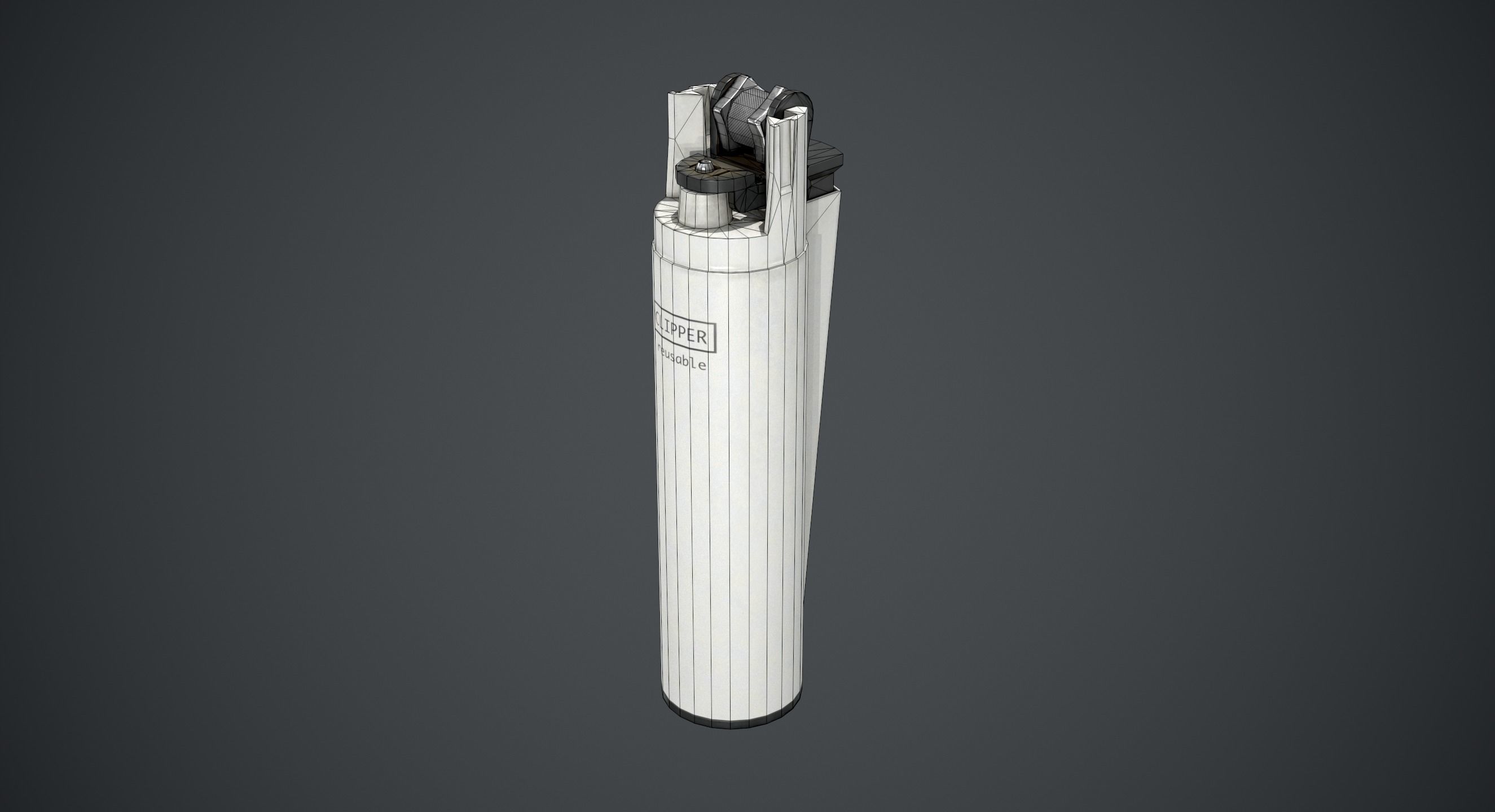 lighter  Low-poly 3D model_8