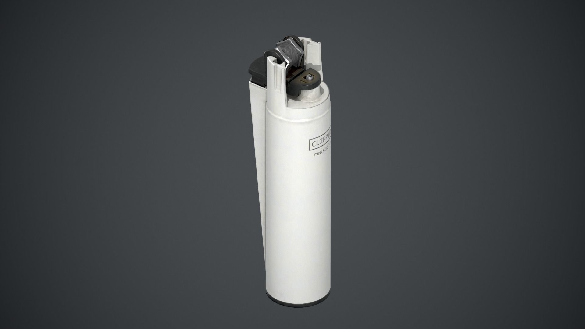 lighter  Low-poly 3D model_4
