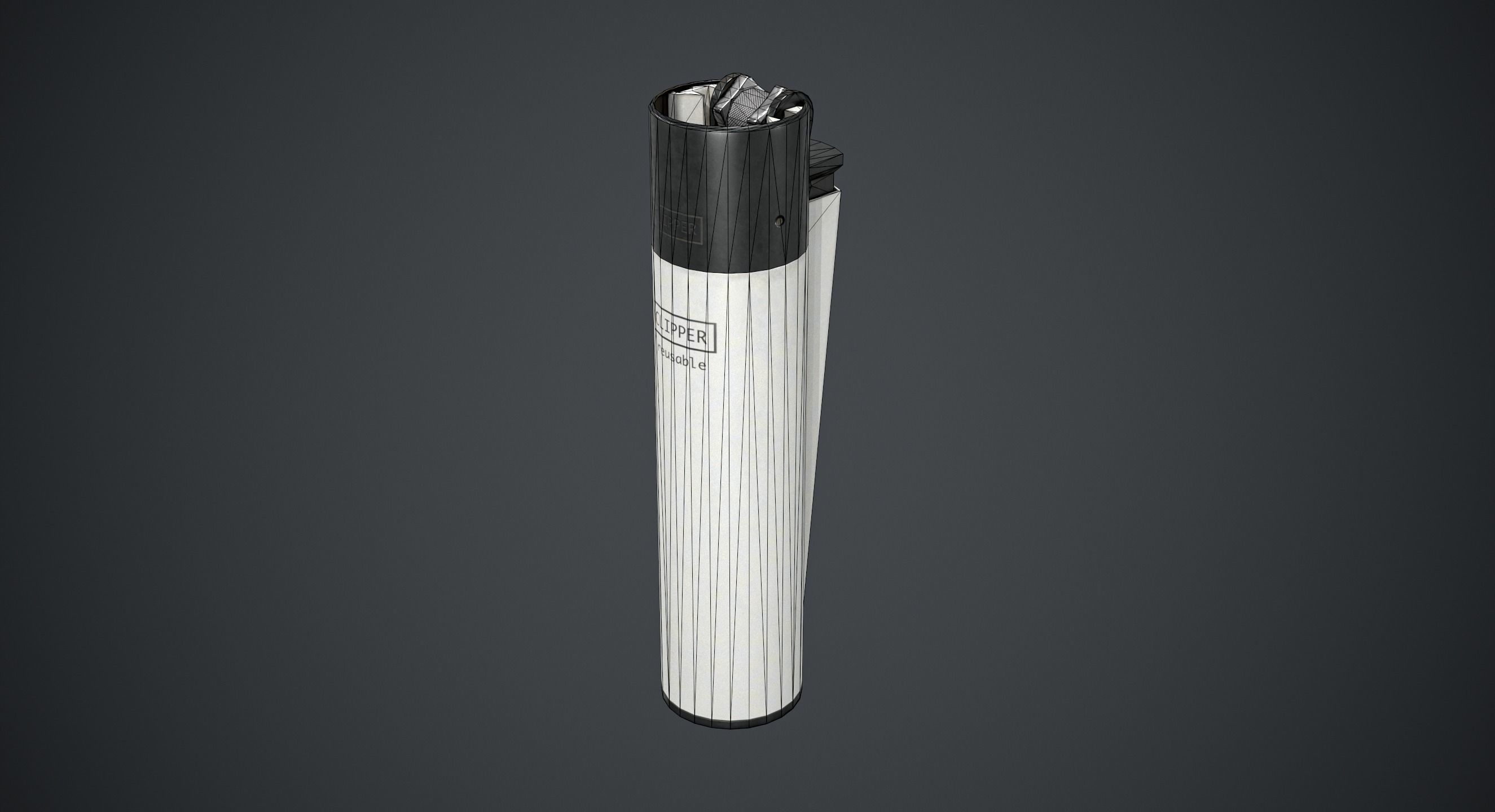 lighter  Low-poly 3D model_7