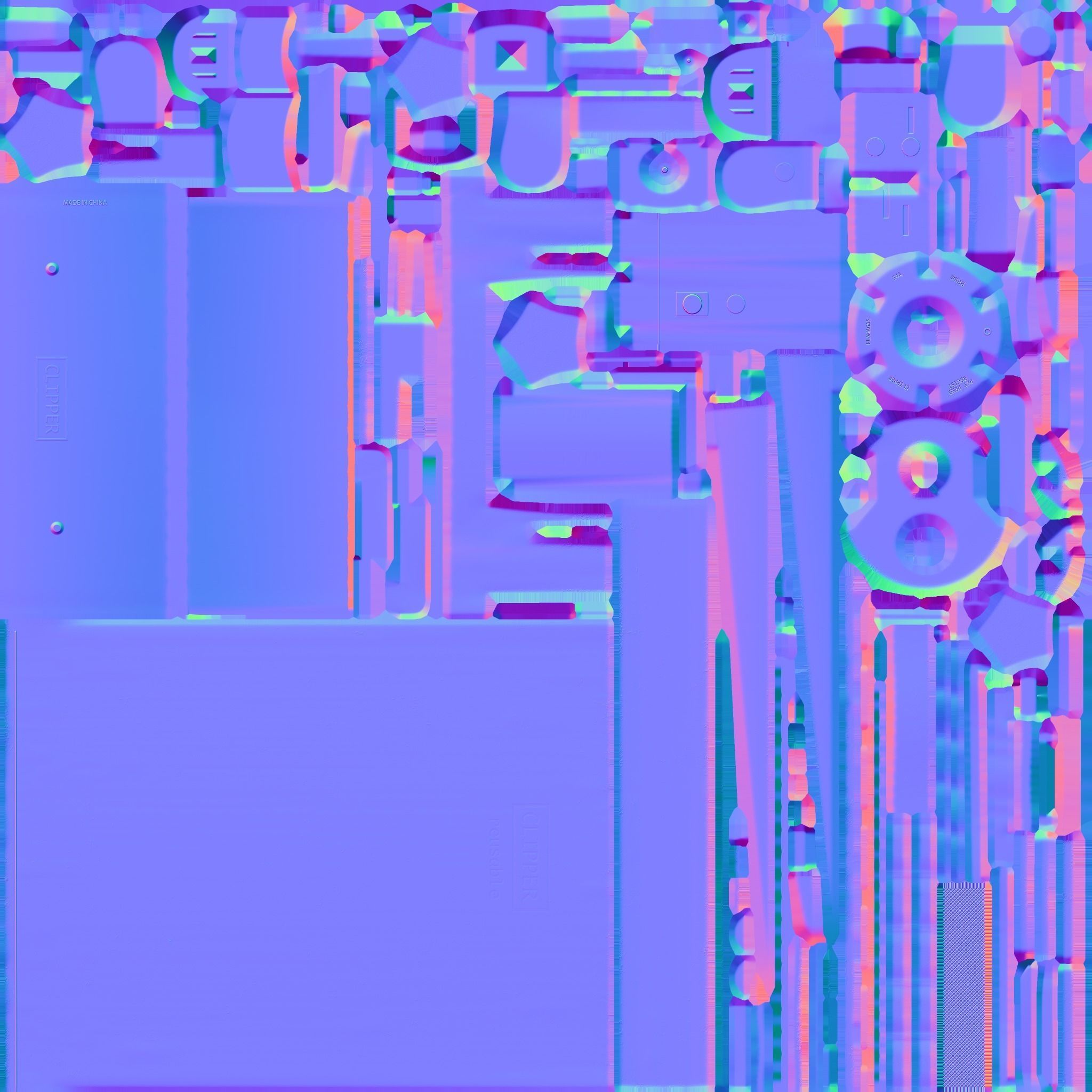 lighter  Low-poly 3D model_15