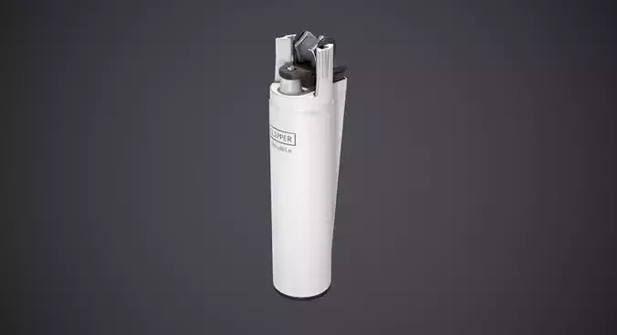 lighter  Low-poly 3D model