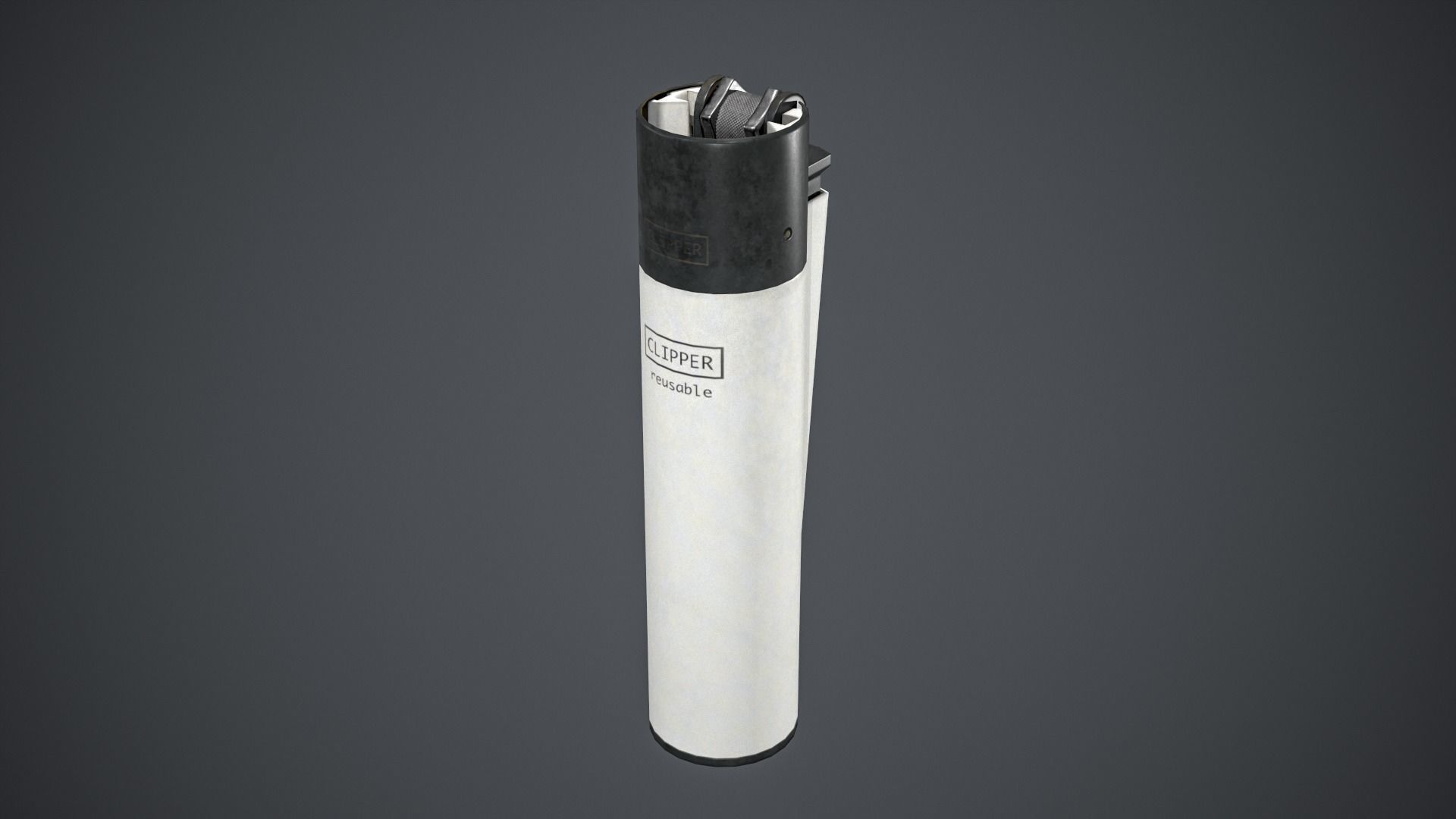 lighter  Low-poly 3D model_5
