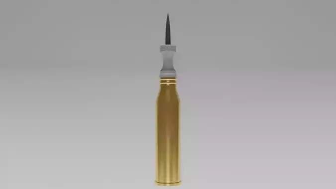 APFSDS 57 x 348 mm SR 3D model APFSDS 57 x 348 mm SR 3D model