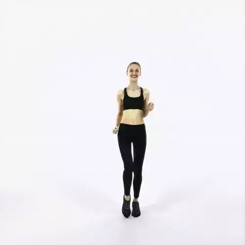 Beauty 03B Running Jogging Sports Woman