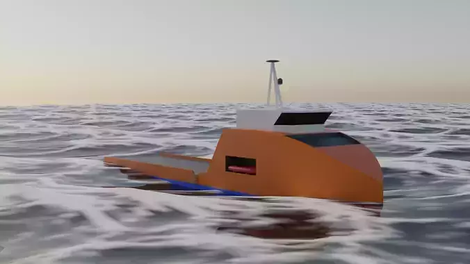 offshore supply ship