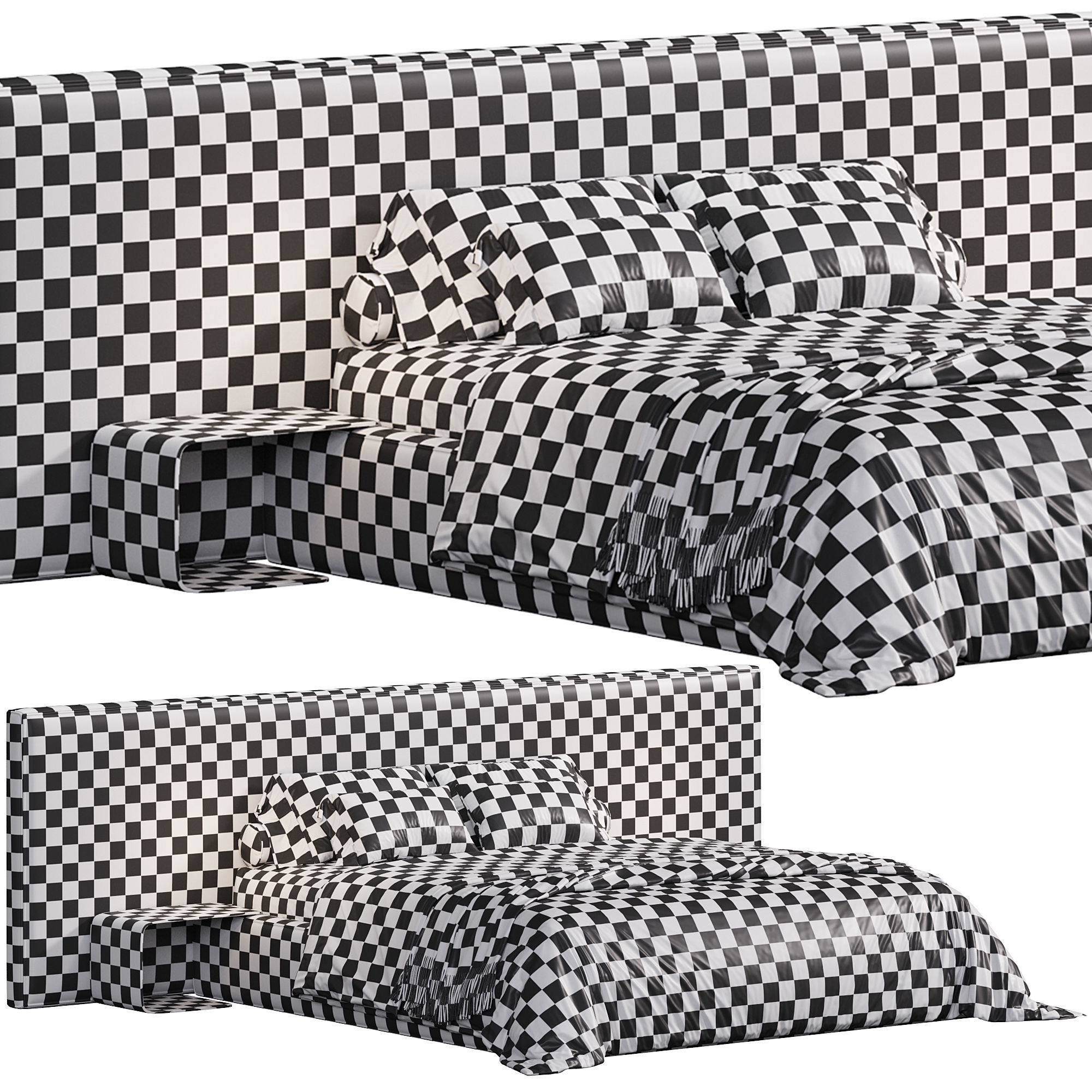 Felis Bowie Bed 3D model_5