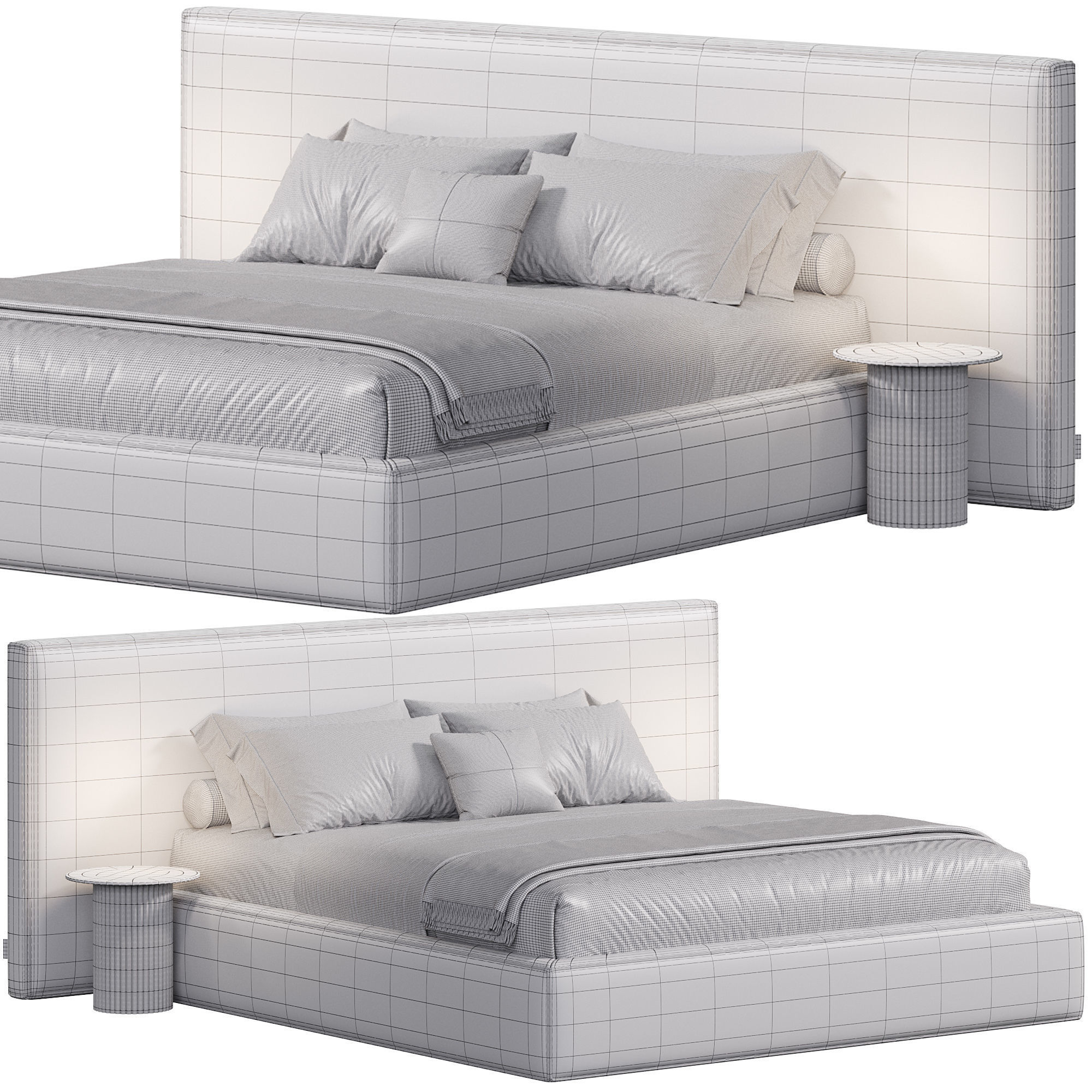 Felis Bowie Bed 3D model_6