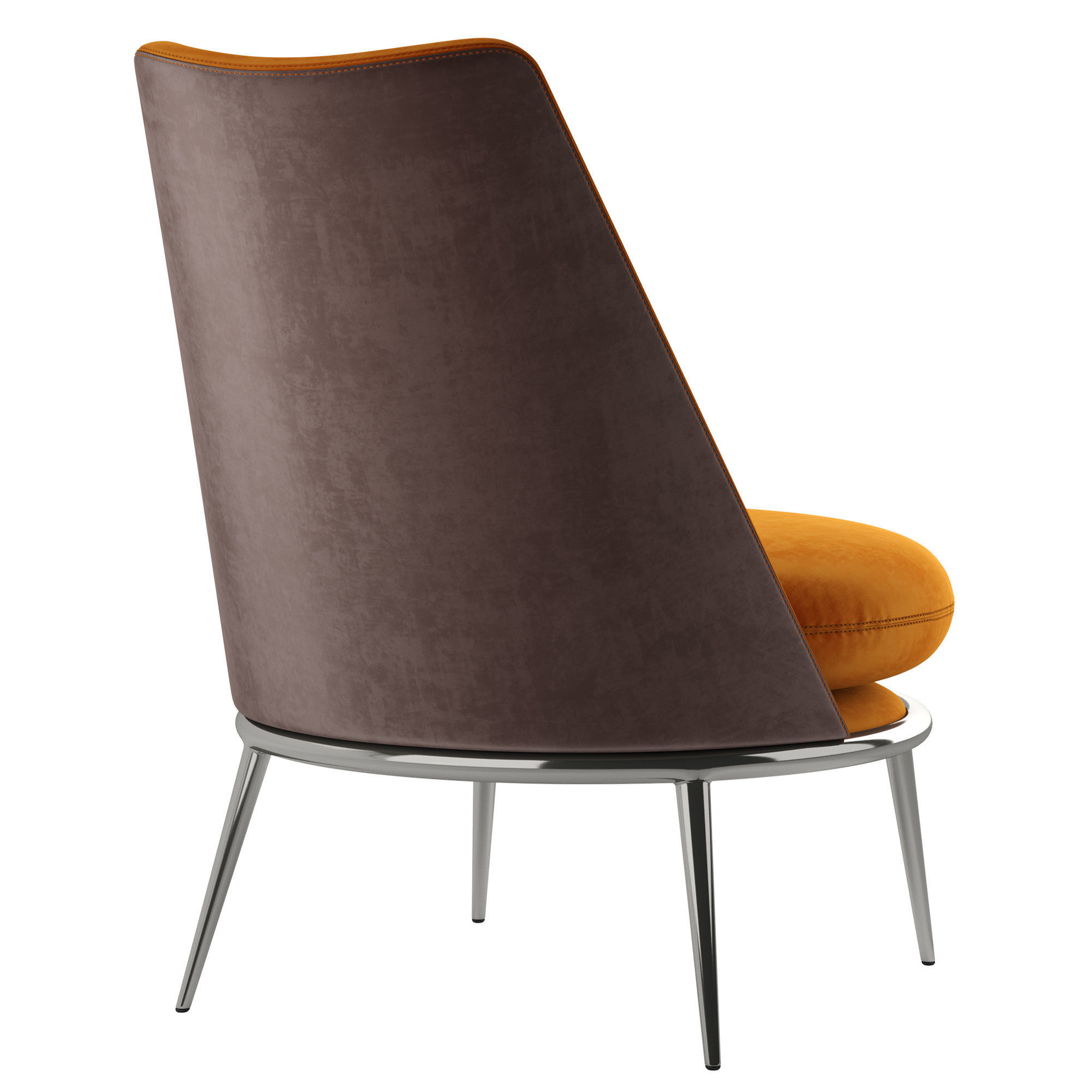 AURORA Armchair by Cantori 3D model_2