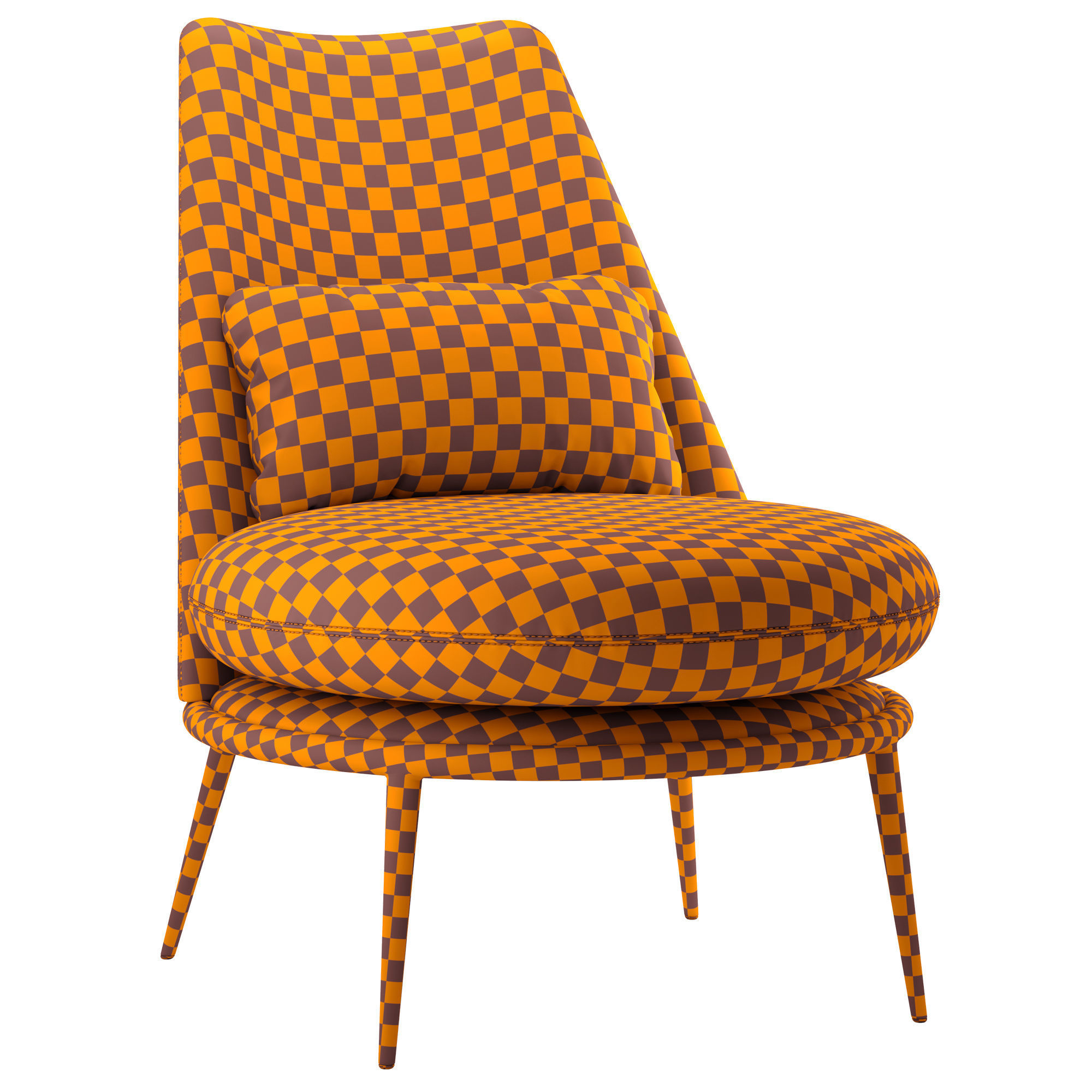 AURORA Armchair by Cantori 3D model_4