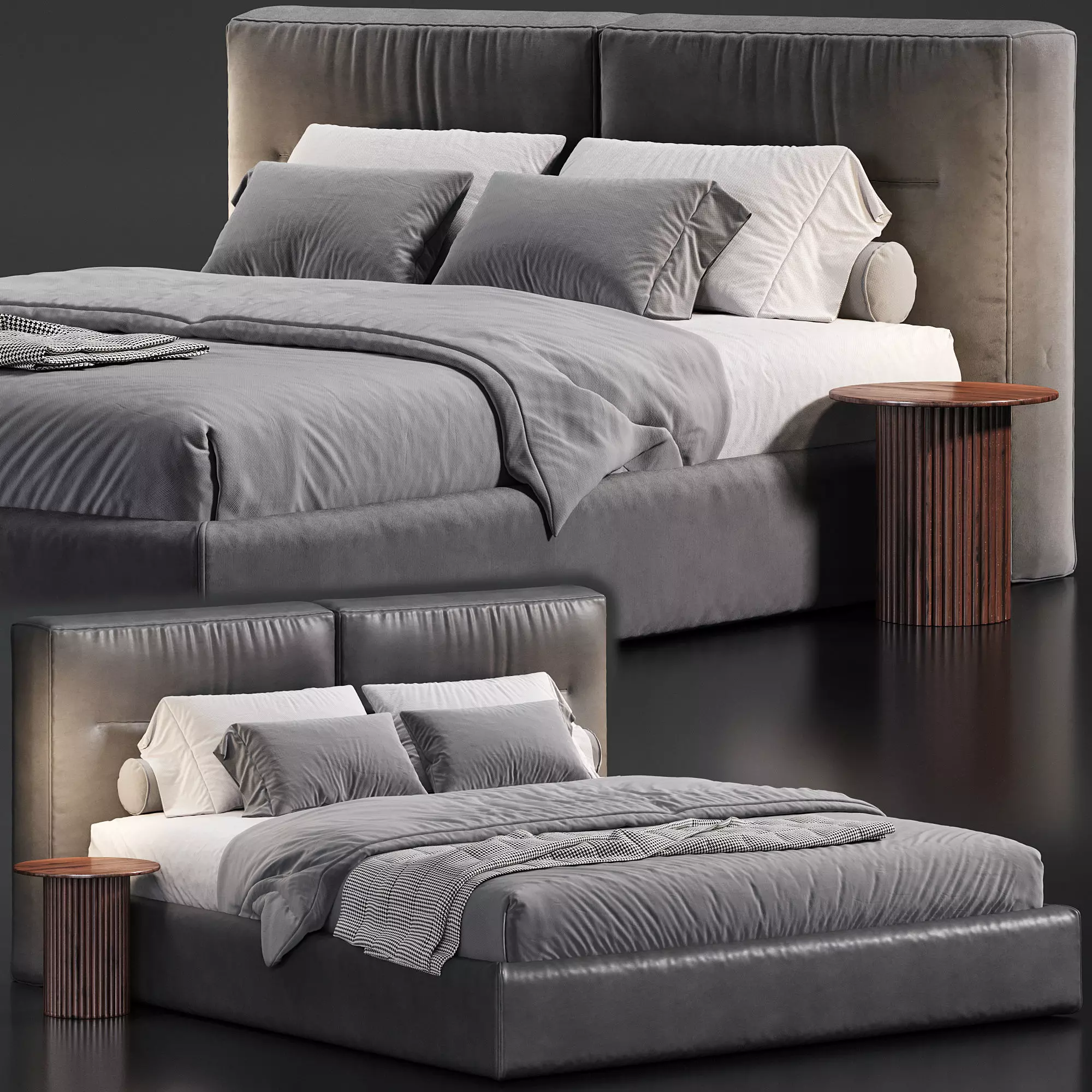 Bodema Dallas bed 3D model