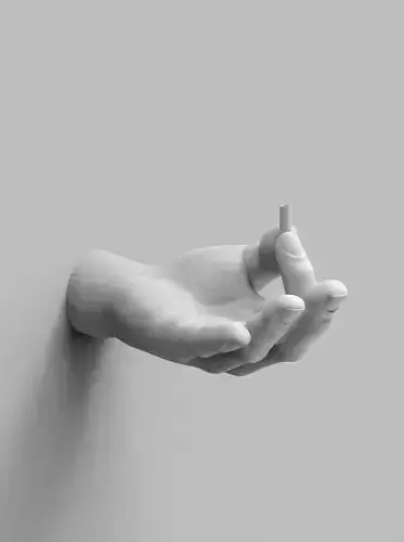 Incense Holder Hand Sculpture