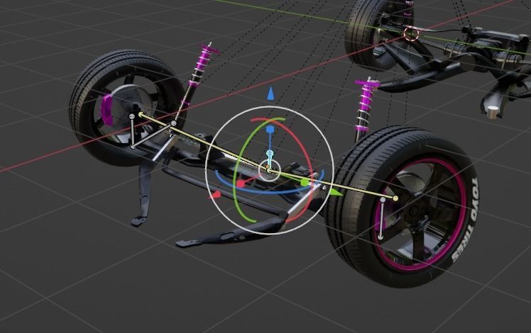 Nissan Silvia s15 custom 3D model_20