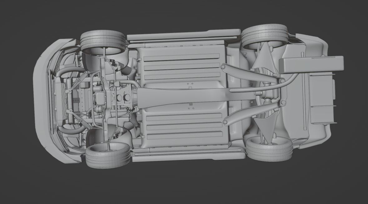 Nissan Silvia s15 custom 3D model_9