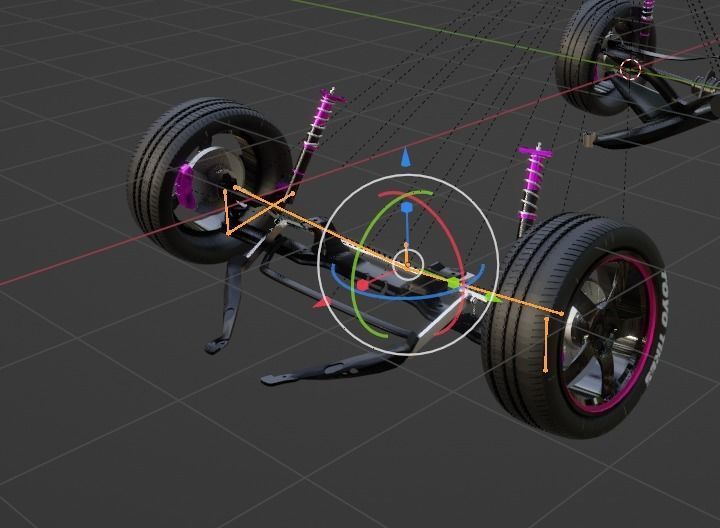 Nissan Silvia s15 custom 3D model_21