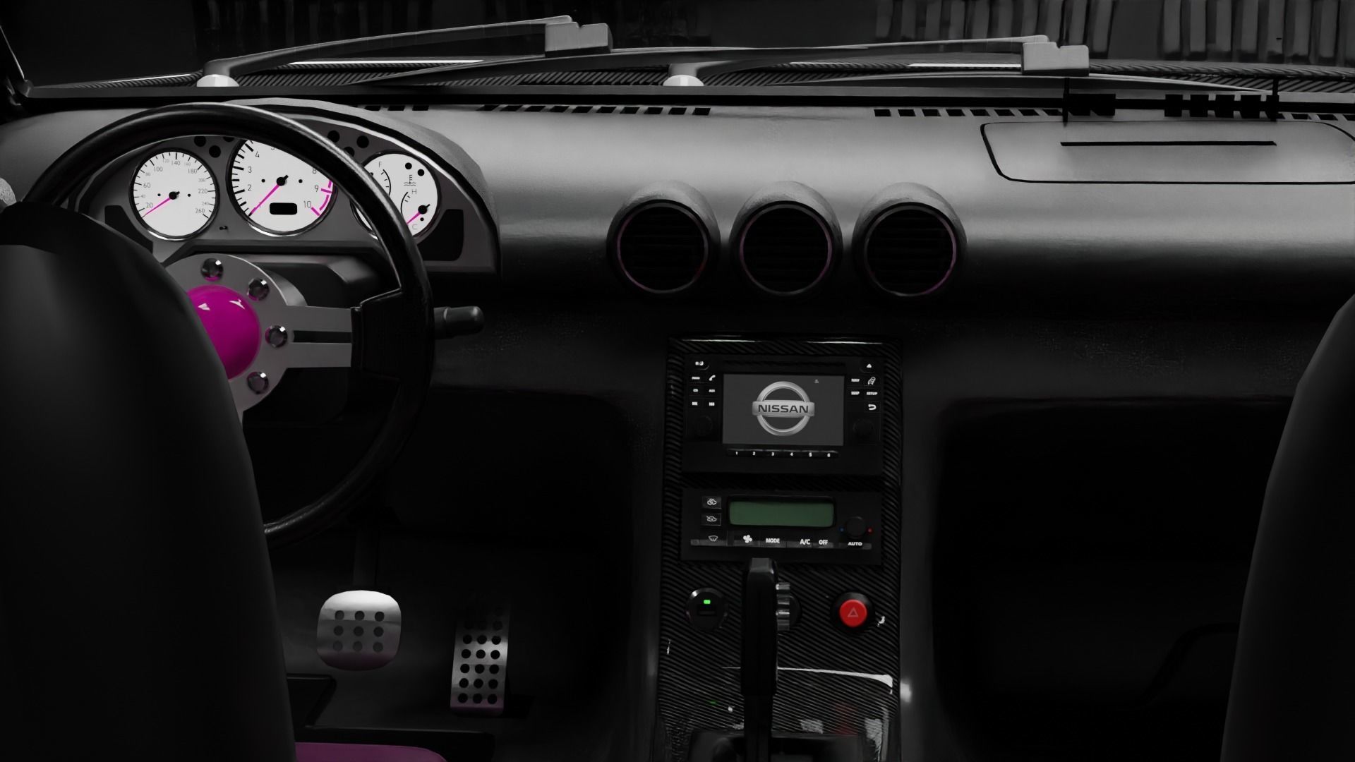 Nissan Silvia s15 custom 3D model_1