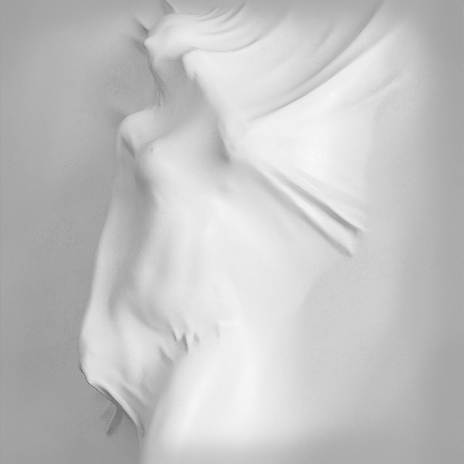 Bas relief Woman on the Wall 3D model_5