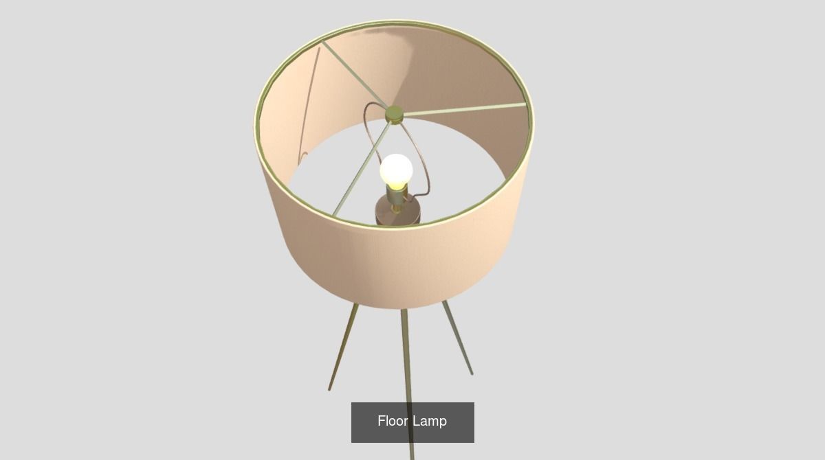 Lamps - 6 3D Model Collection_1