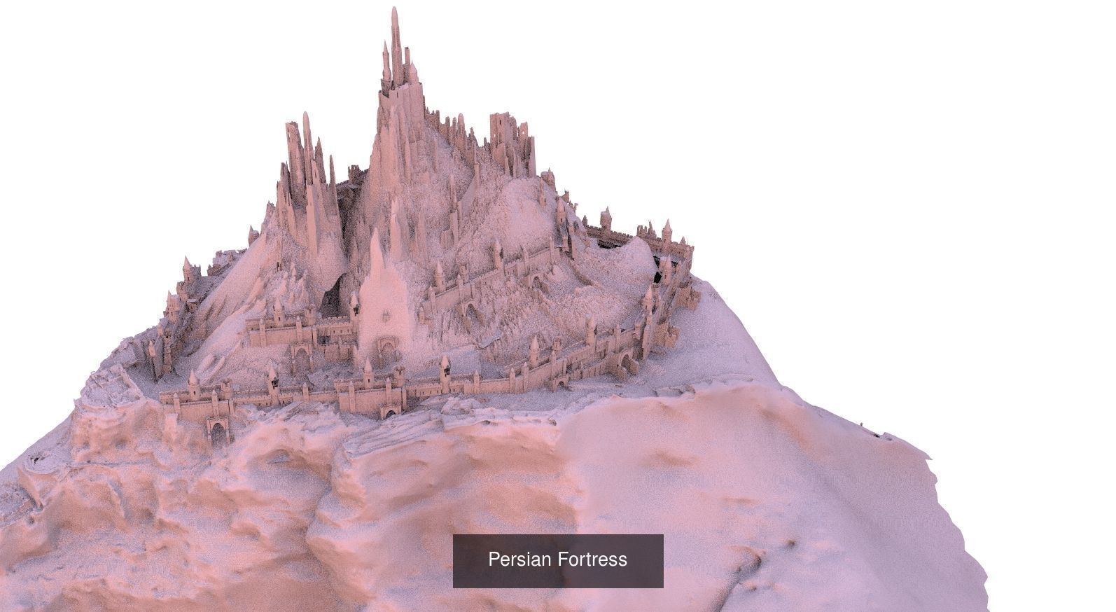 Persian Castle architecture Collection _4