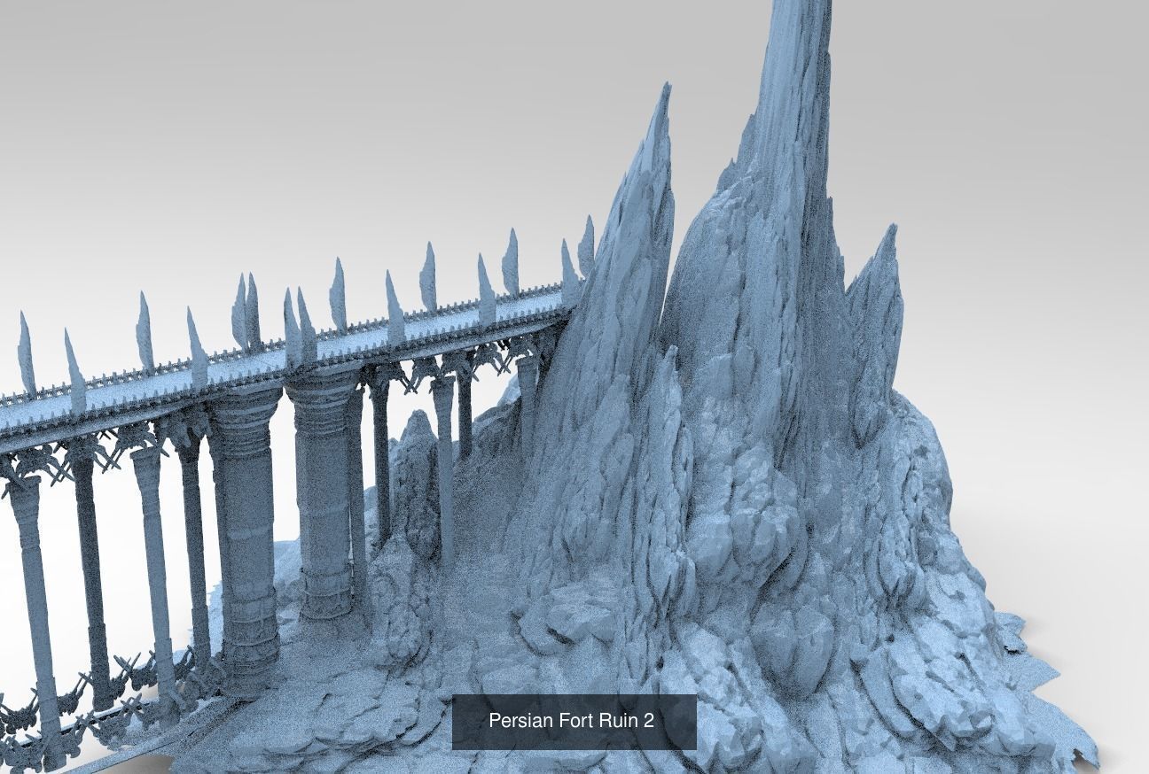 Persian Castle architecture Collection _20