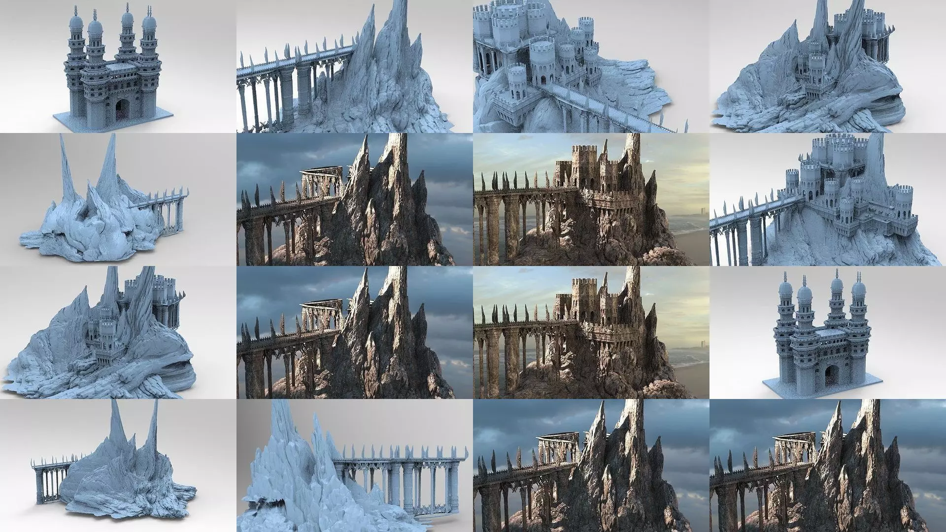 Persian Castle architecture Collection _0