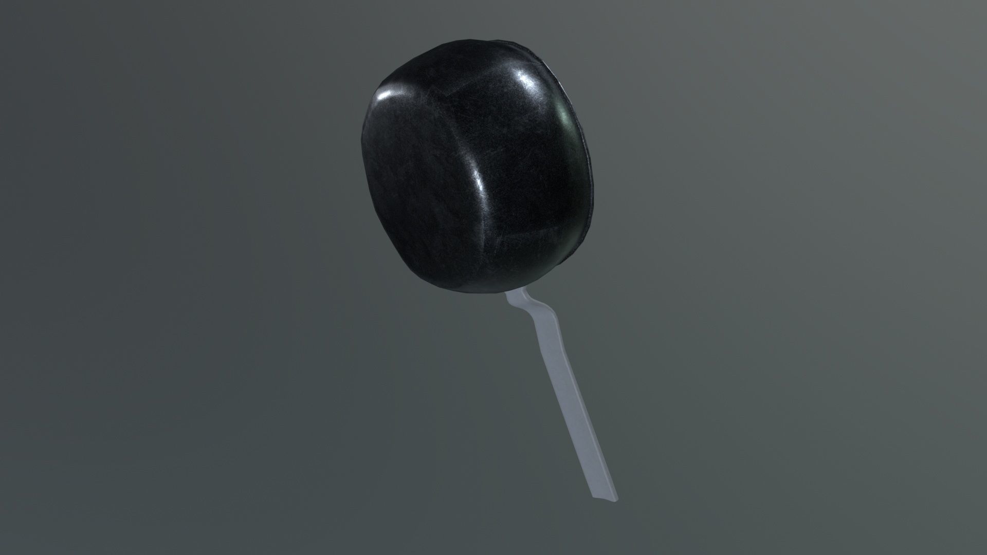 Copper Cookwares Low-poly 3D model_4