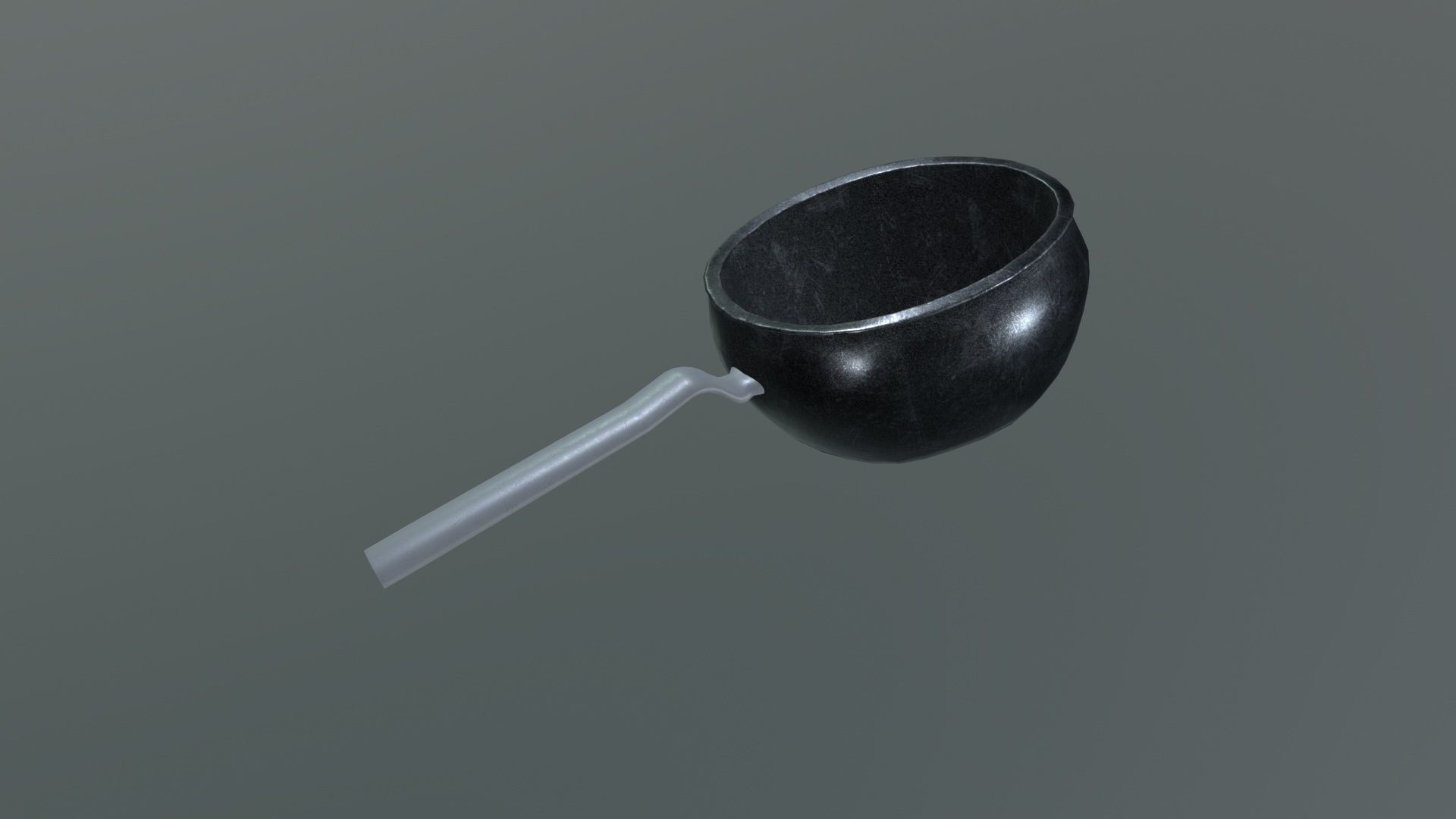 Copper Cookwares Low-poly 3D model_1
