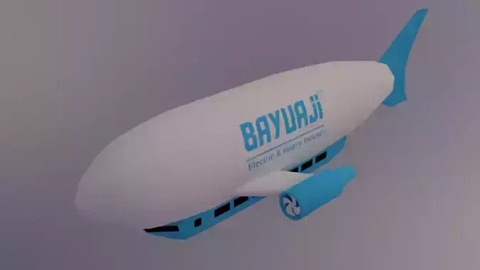 jet propeled Airship