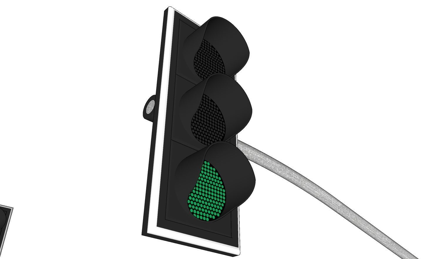 Traffic lights - Traffic - Signaling - Pedestrian - Cyclist 3D model_18