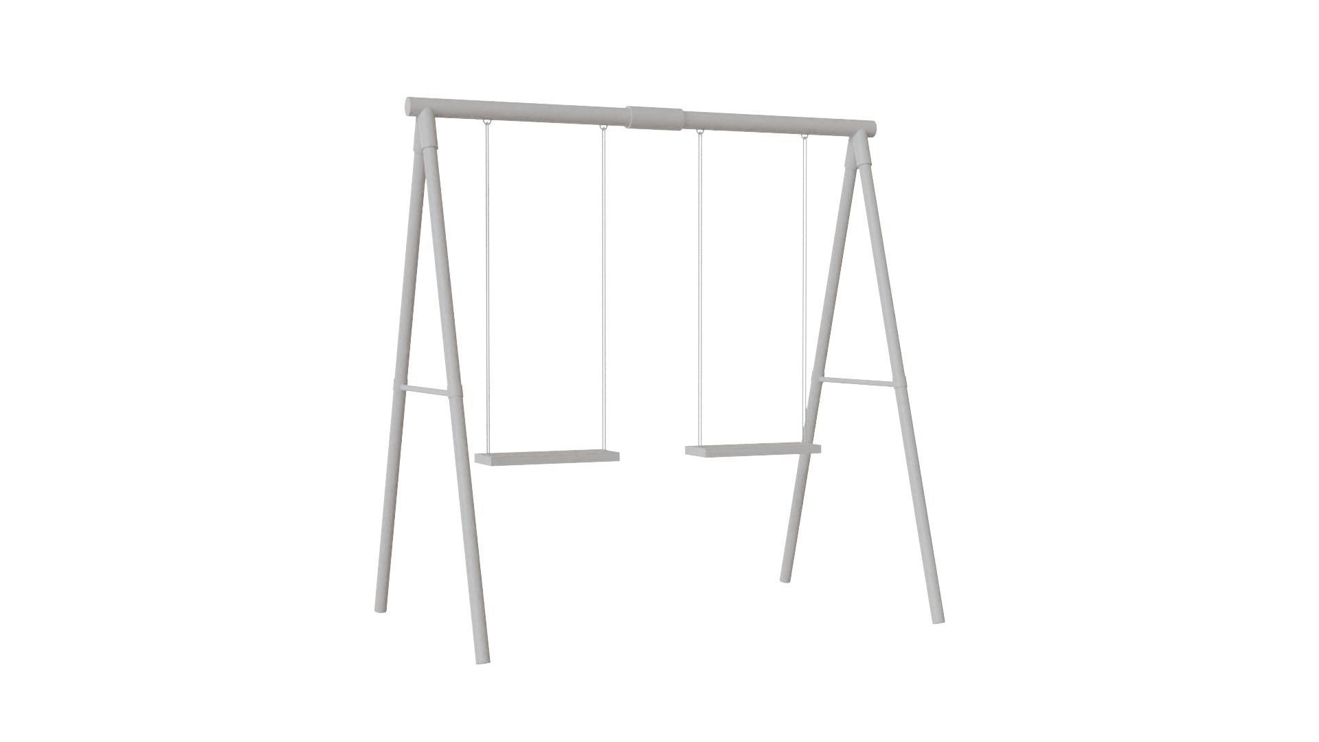 Swings Free 3D model_2