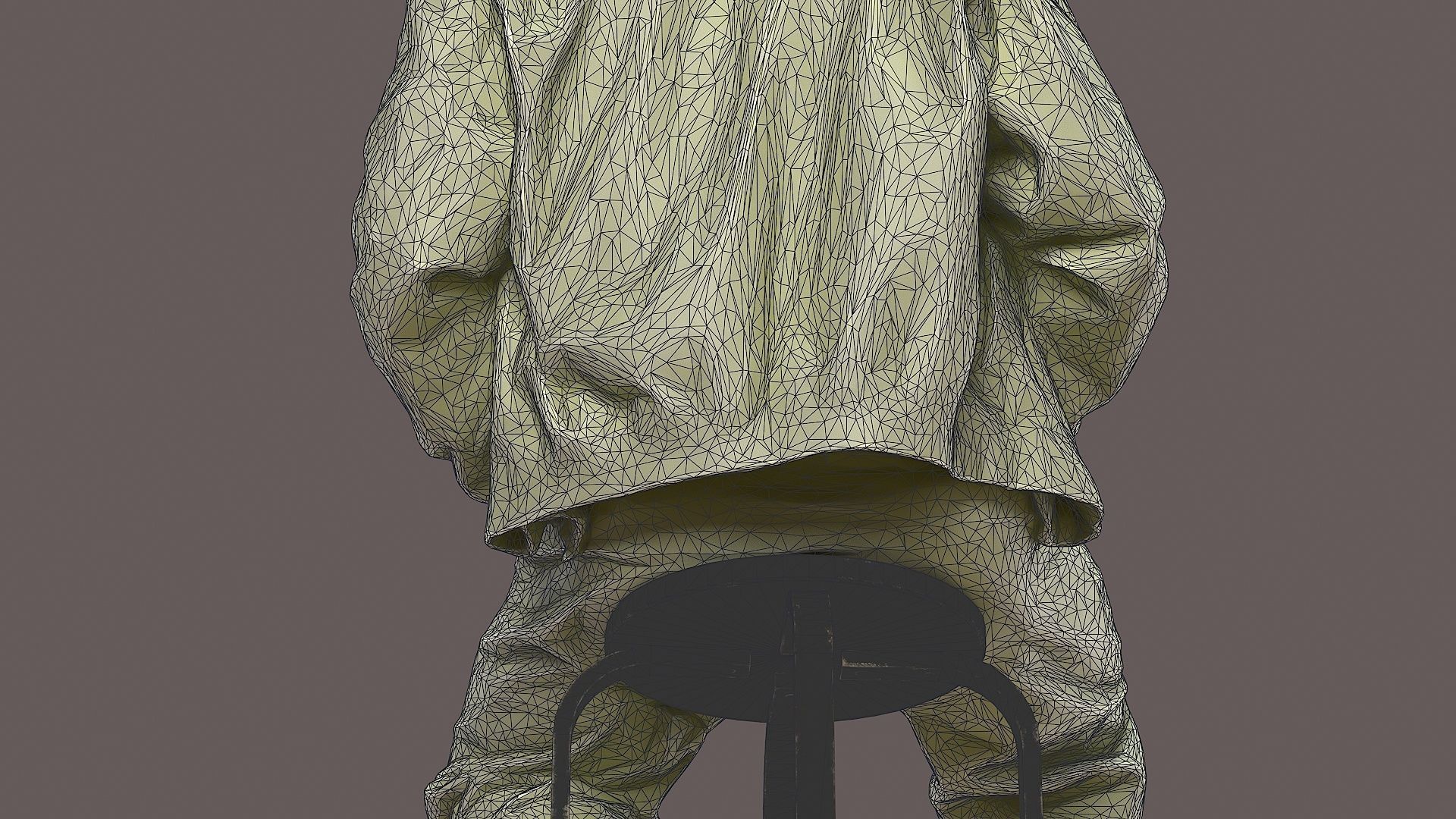 Urban Chill Boy in Casual Pose with Stylish Outfit 3D model_15