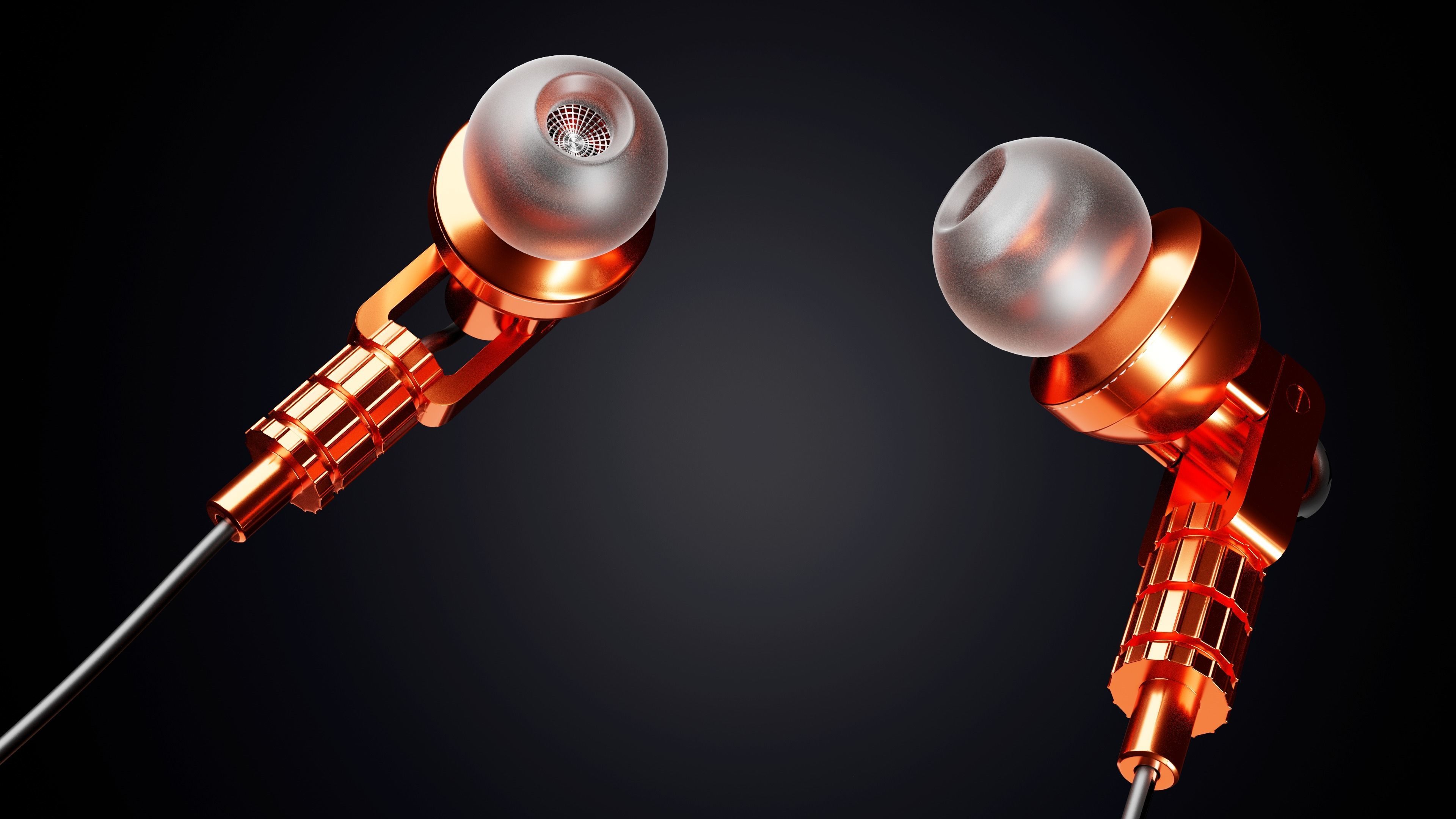 Headphones product Low-poly 3D model_7