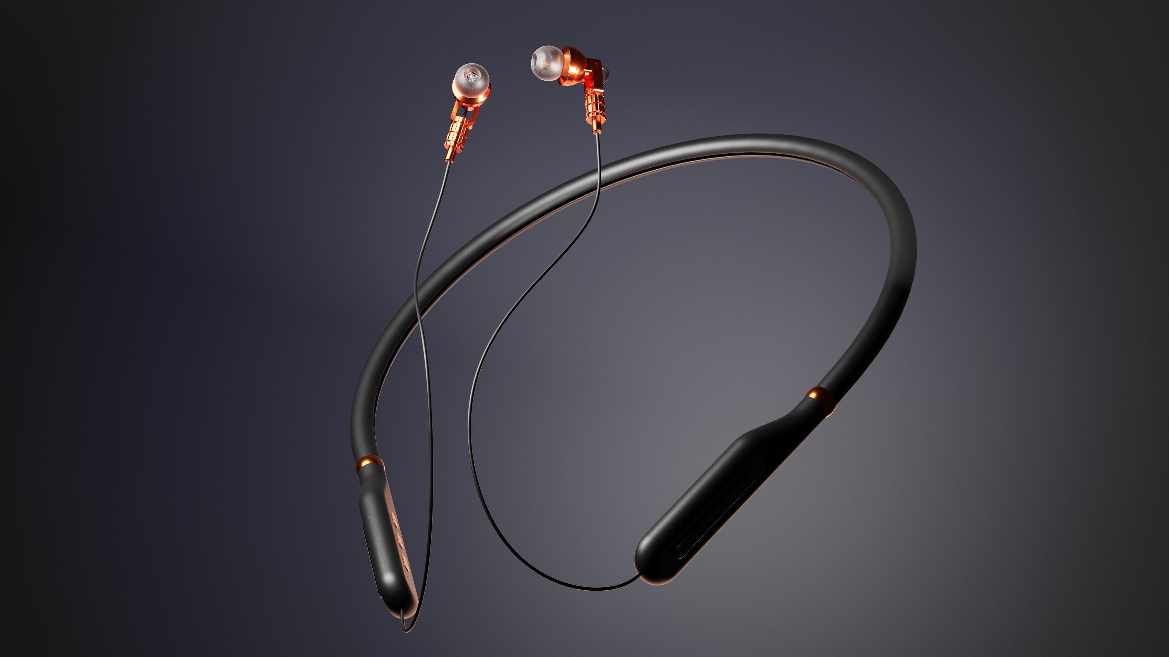 Headphones product Low-poly 3D model_4