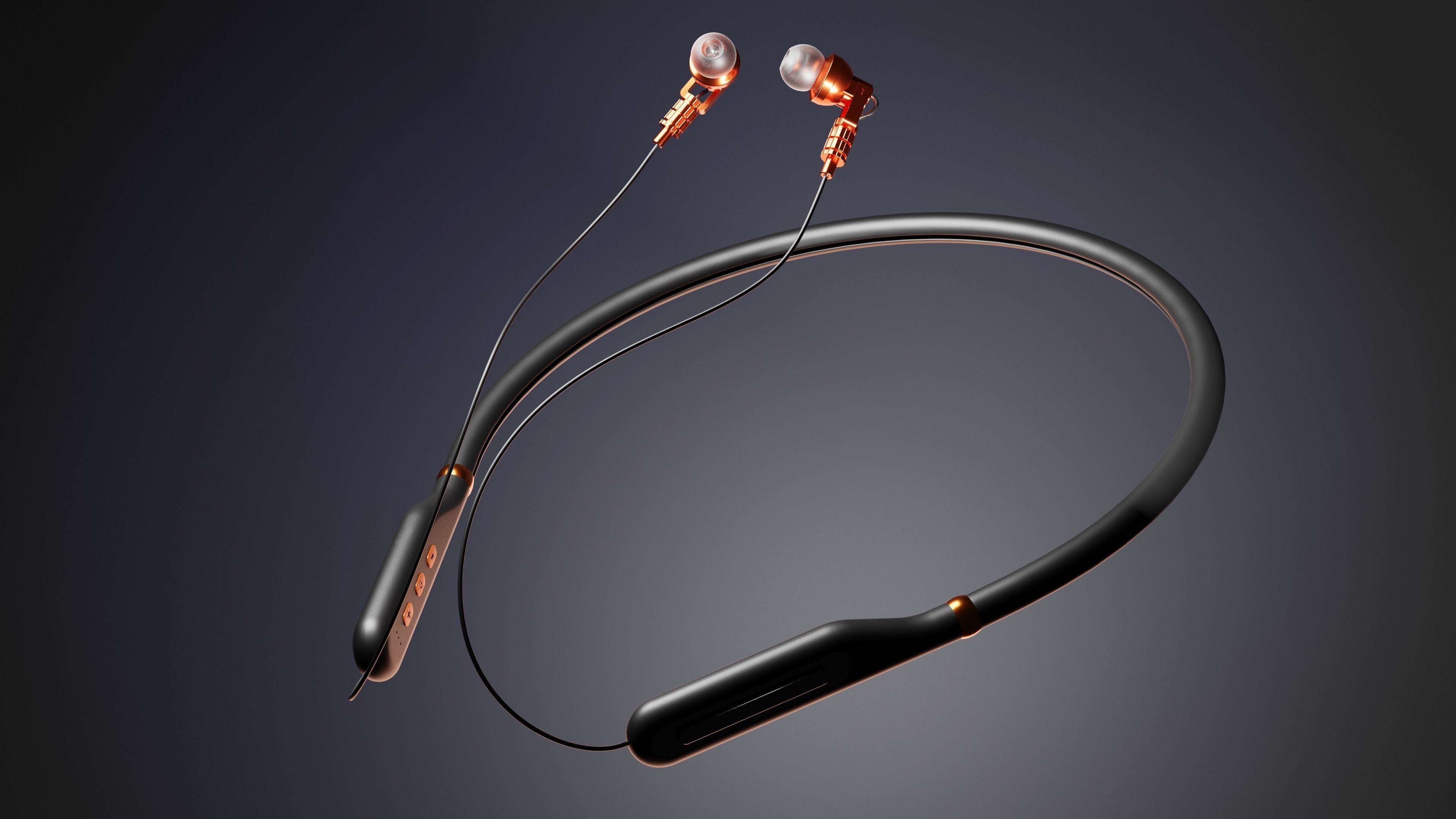 Headphones product Low-poly 3D model_2