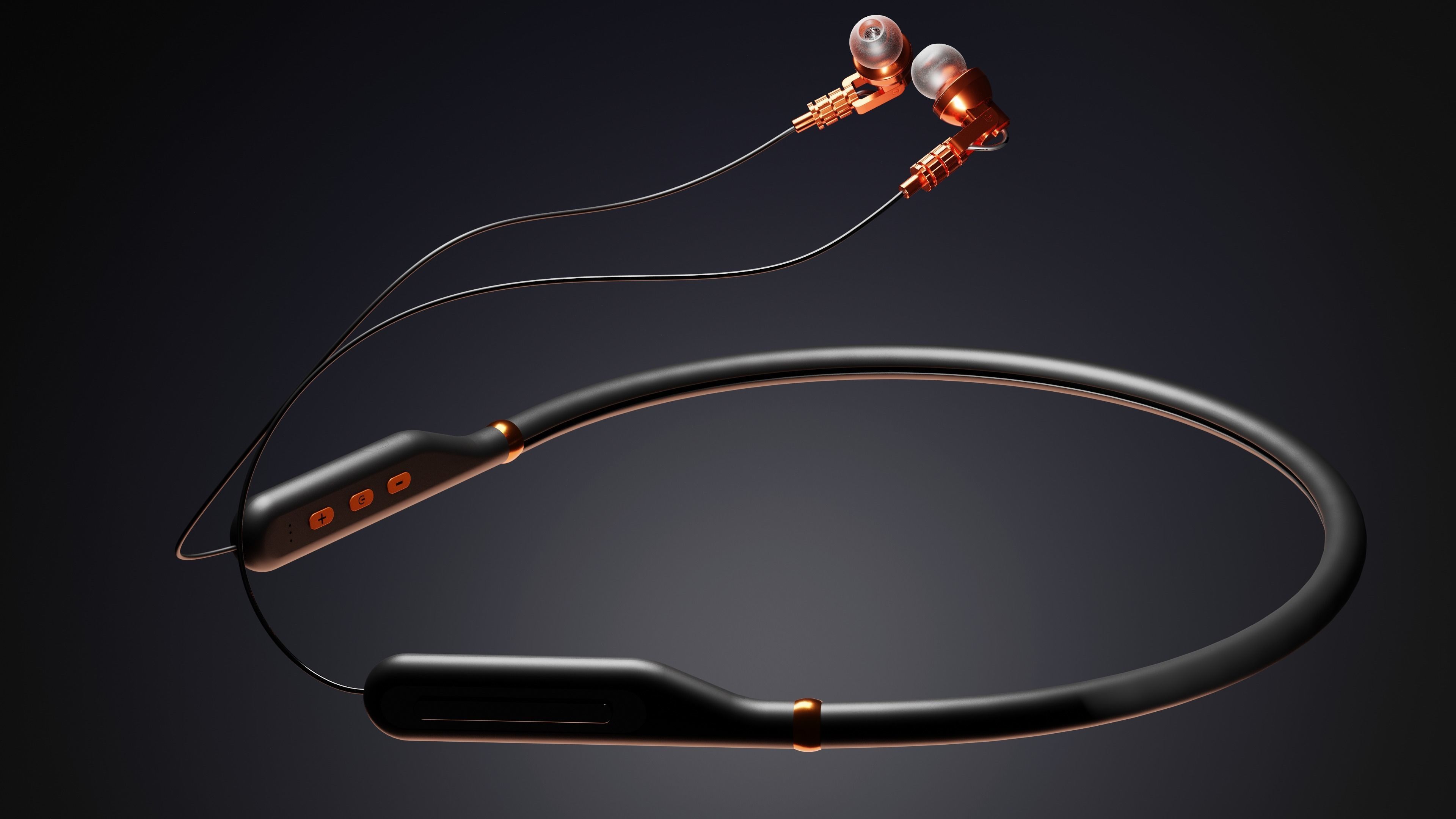 Headphones product Low-poly 3D model_3