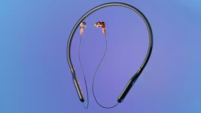 Headphones product Low-poly 3D model